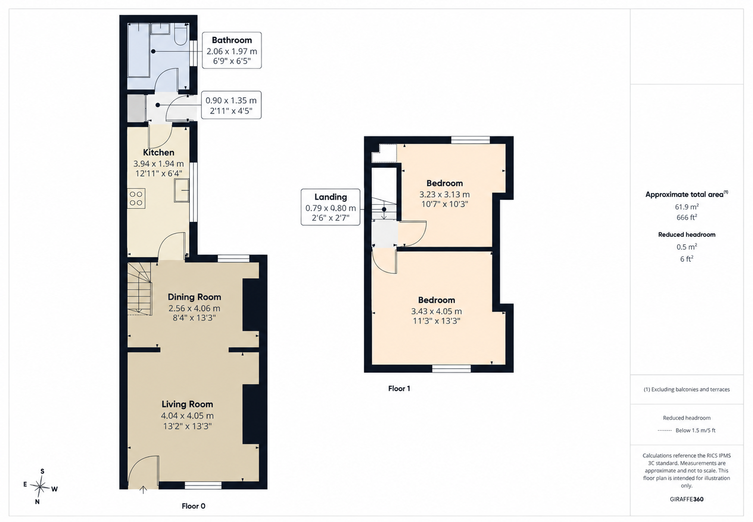 24, Cleveland Street, St. Helens floorplan