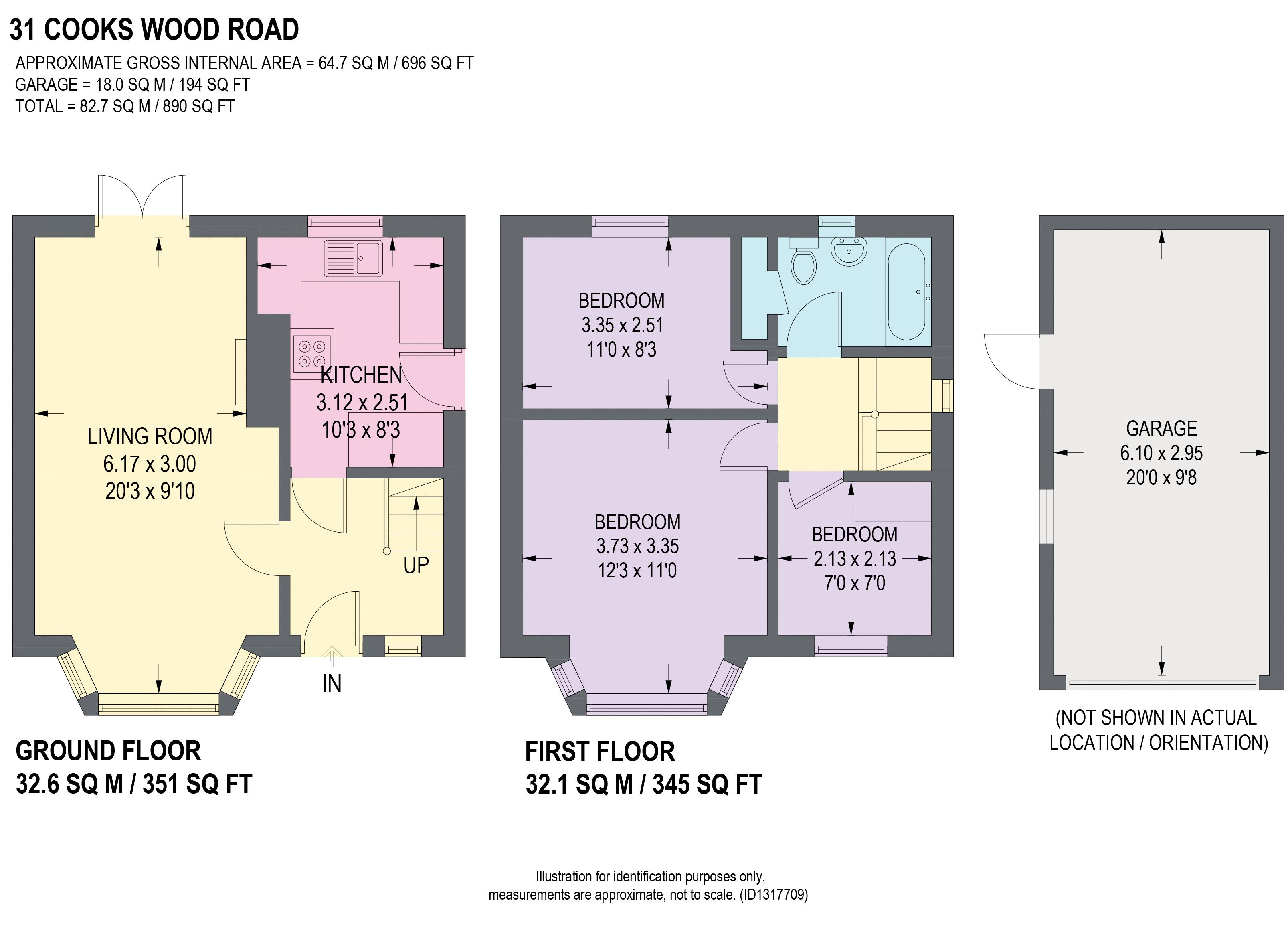 31, Cooks Wood Road, Sheffield floorplan