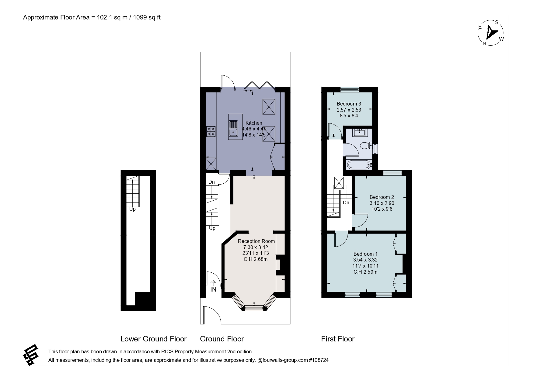 Sherbrooke Road, London floorplan