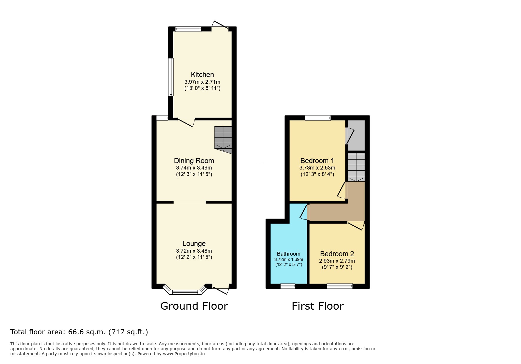 19 Denacre Avenue, Wigston floorplan