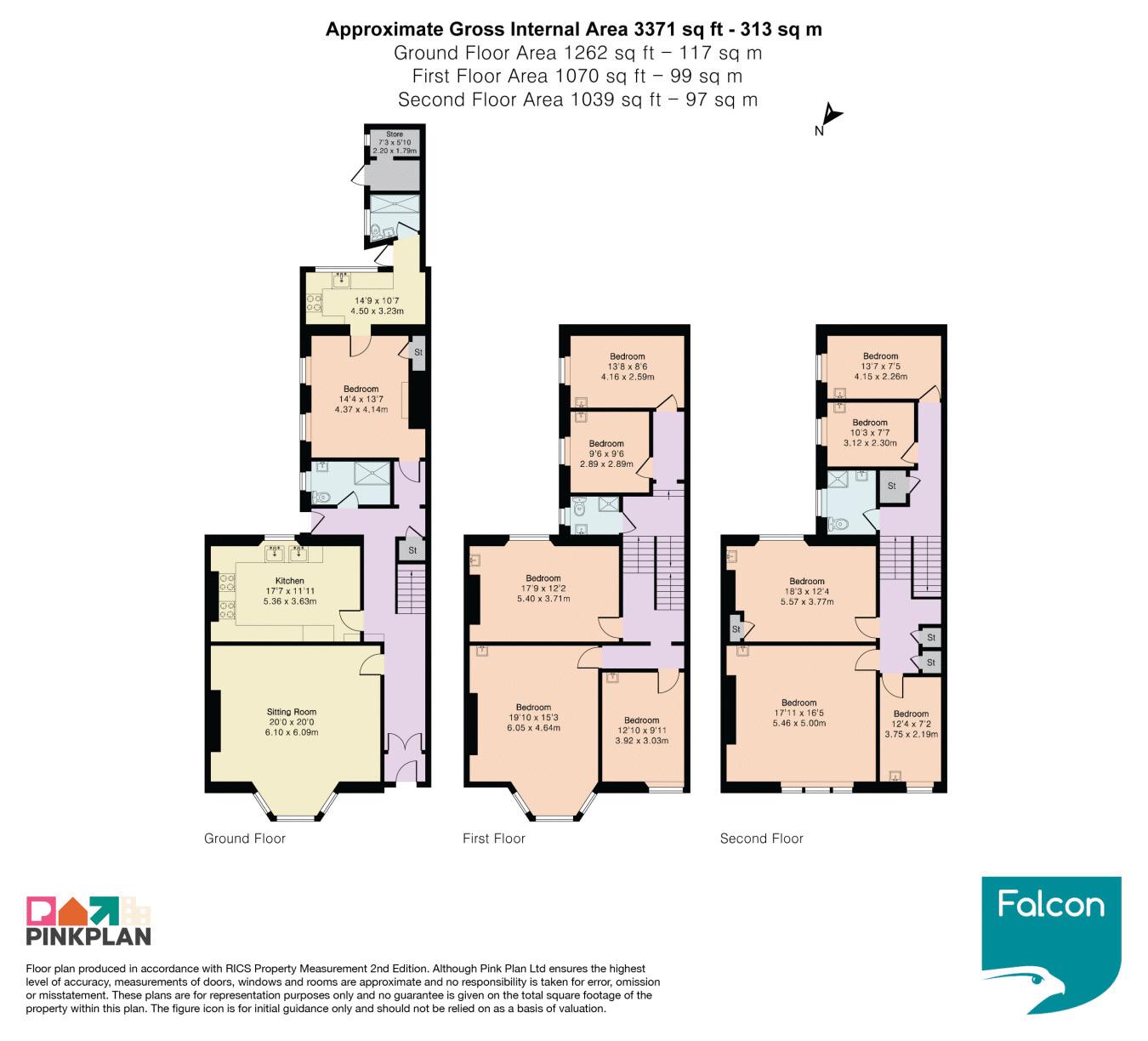 34, Houndiscombe Road, Plymouth floorplan