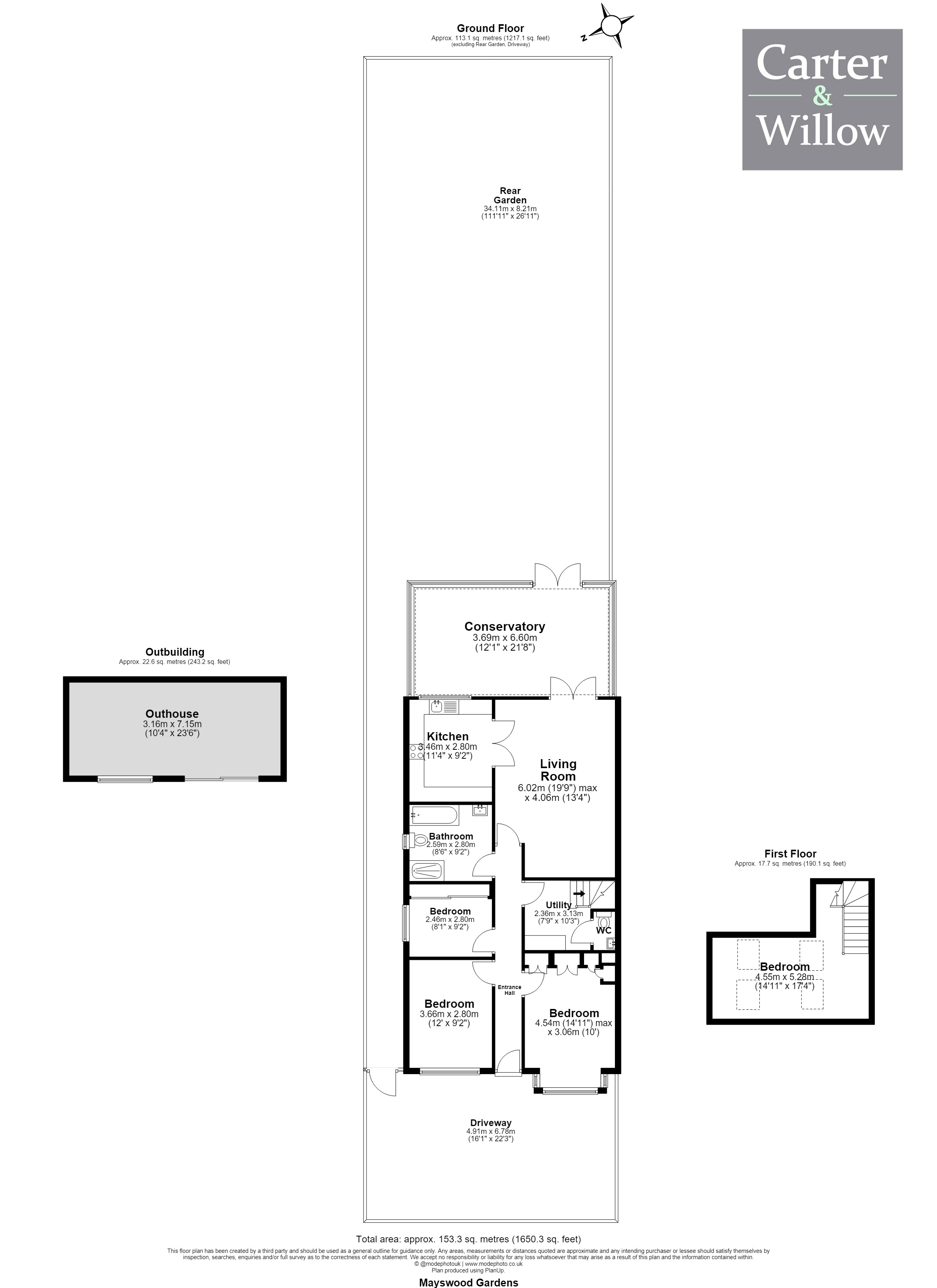 88 , Mayswood Gardens, Dagenham floorplan