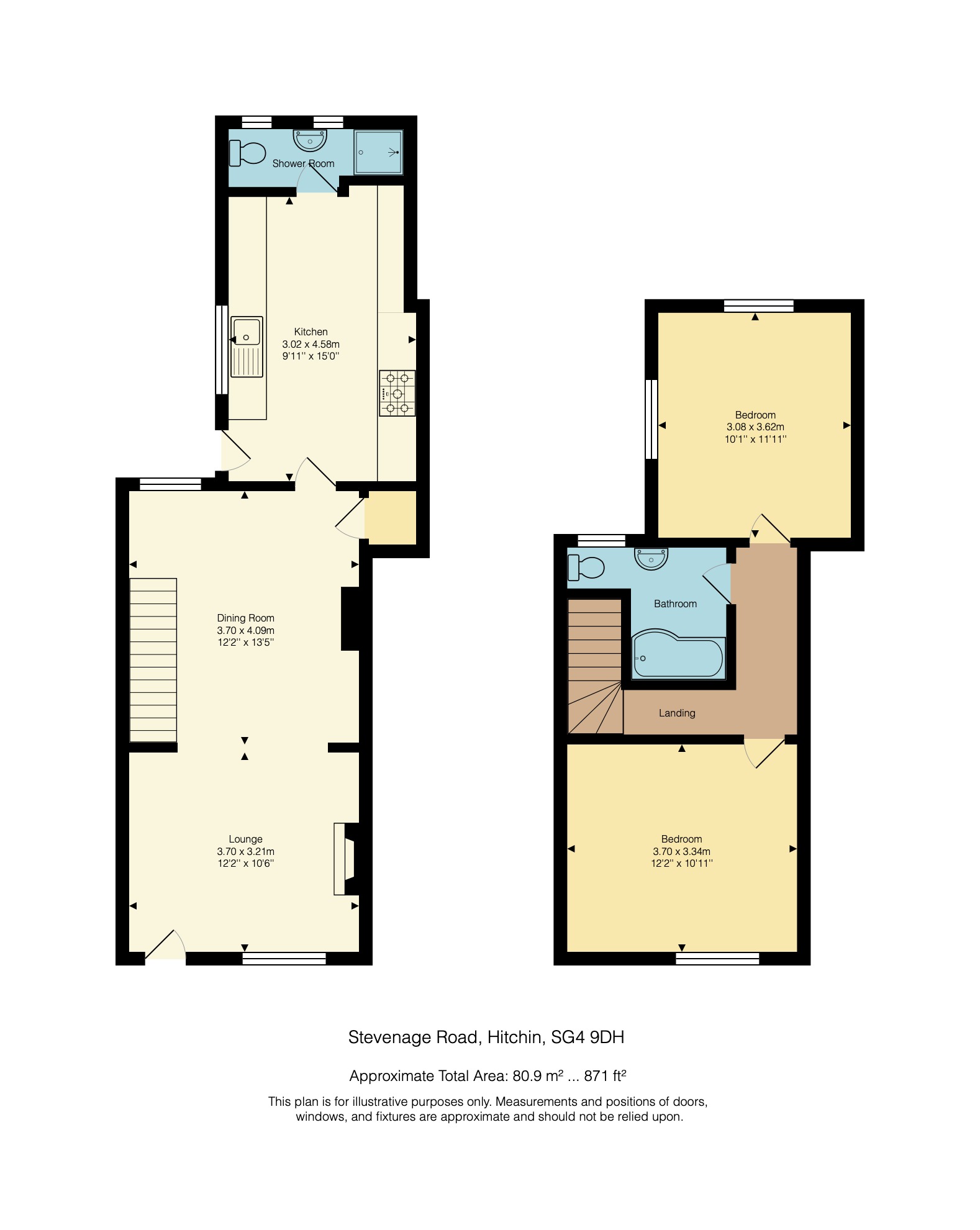 4, Stevenage Road, Hitchin floorplan