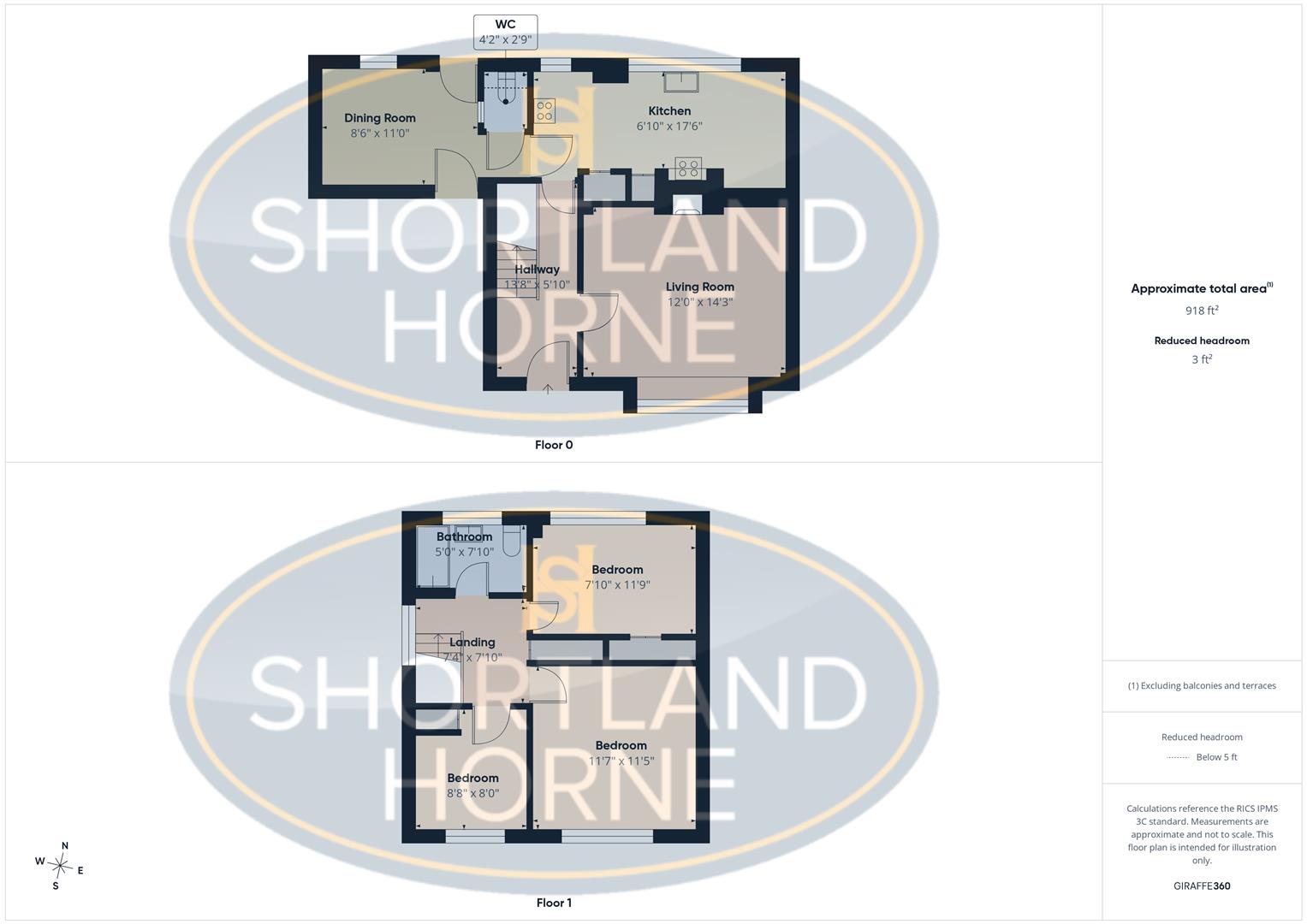 8, Oak Avenue, Coventry floorplan