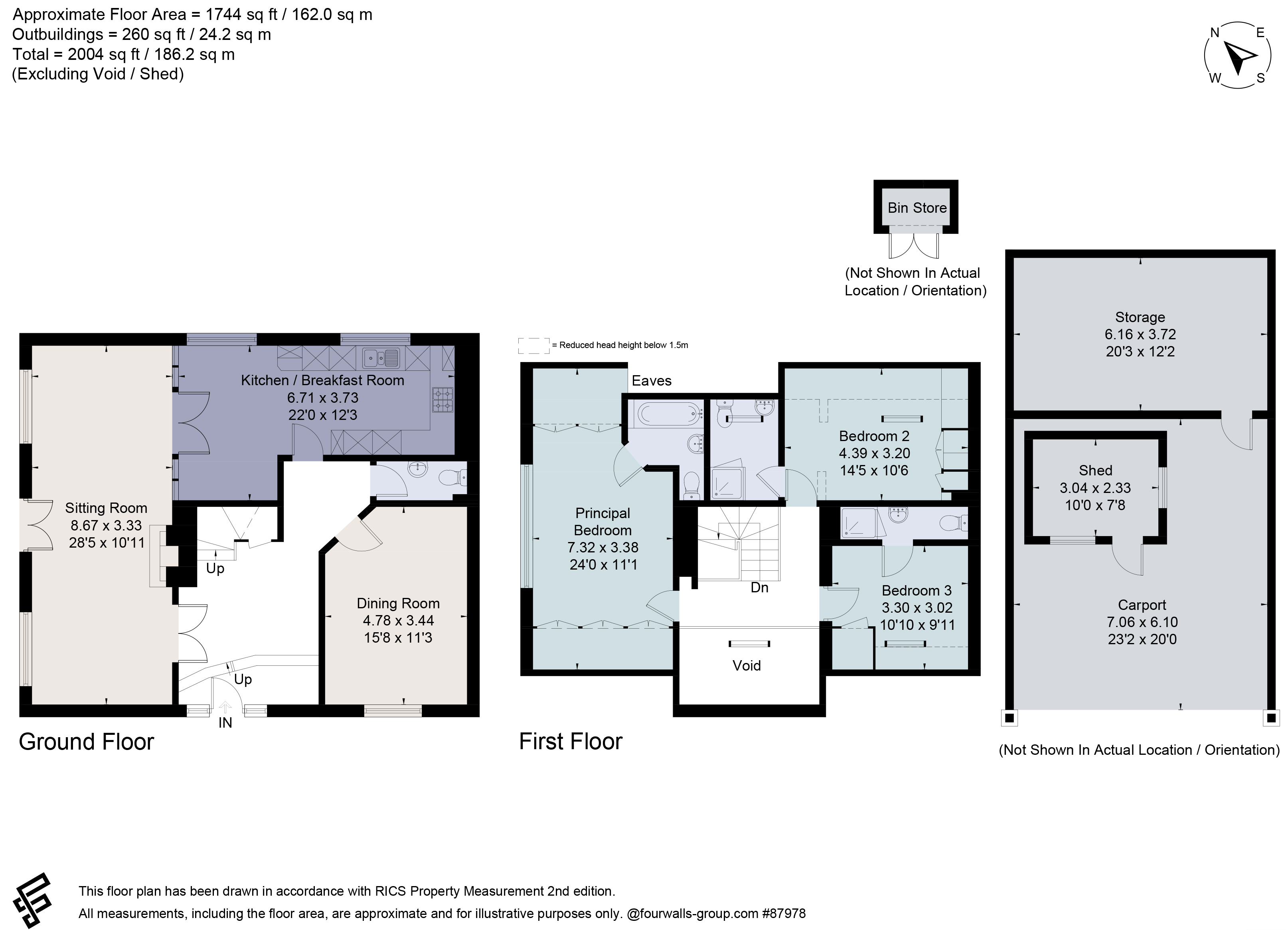 3, The Barns, Godalming floorplan