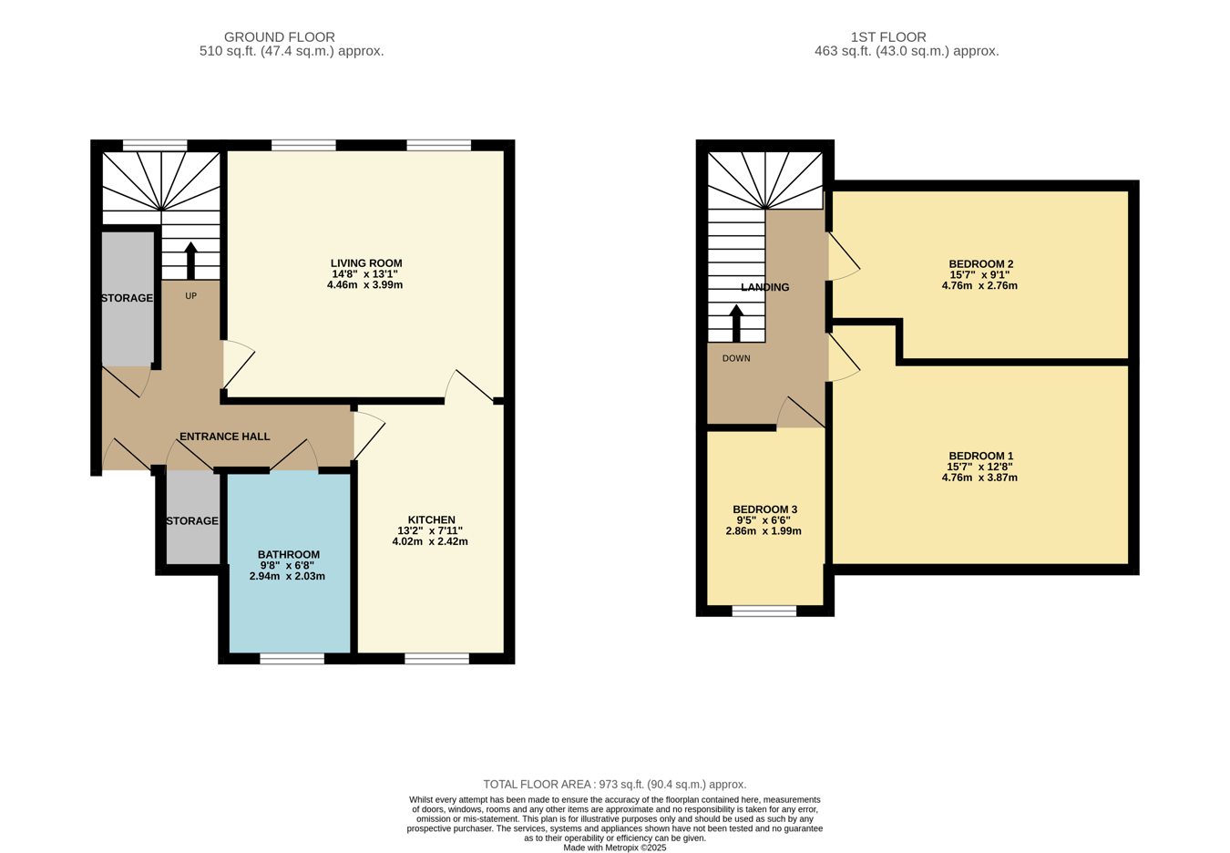 Flat 3, 3, Val Plaisant, St Helier floorplan