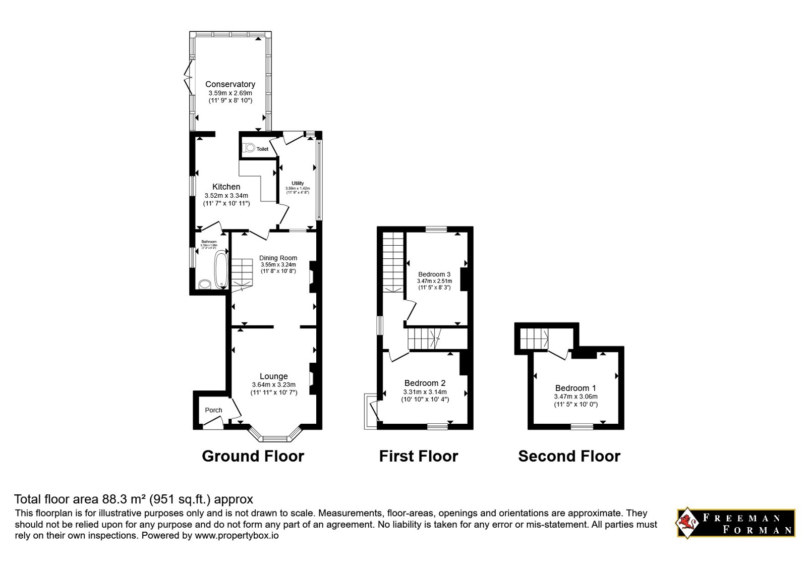 Riverhall Villas, 21, Hoath Hill, Robertsbridge floorplan