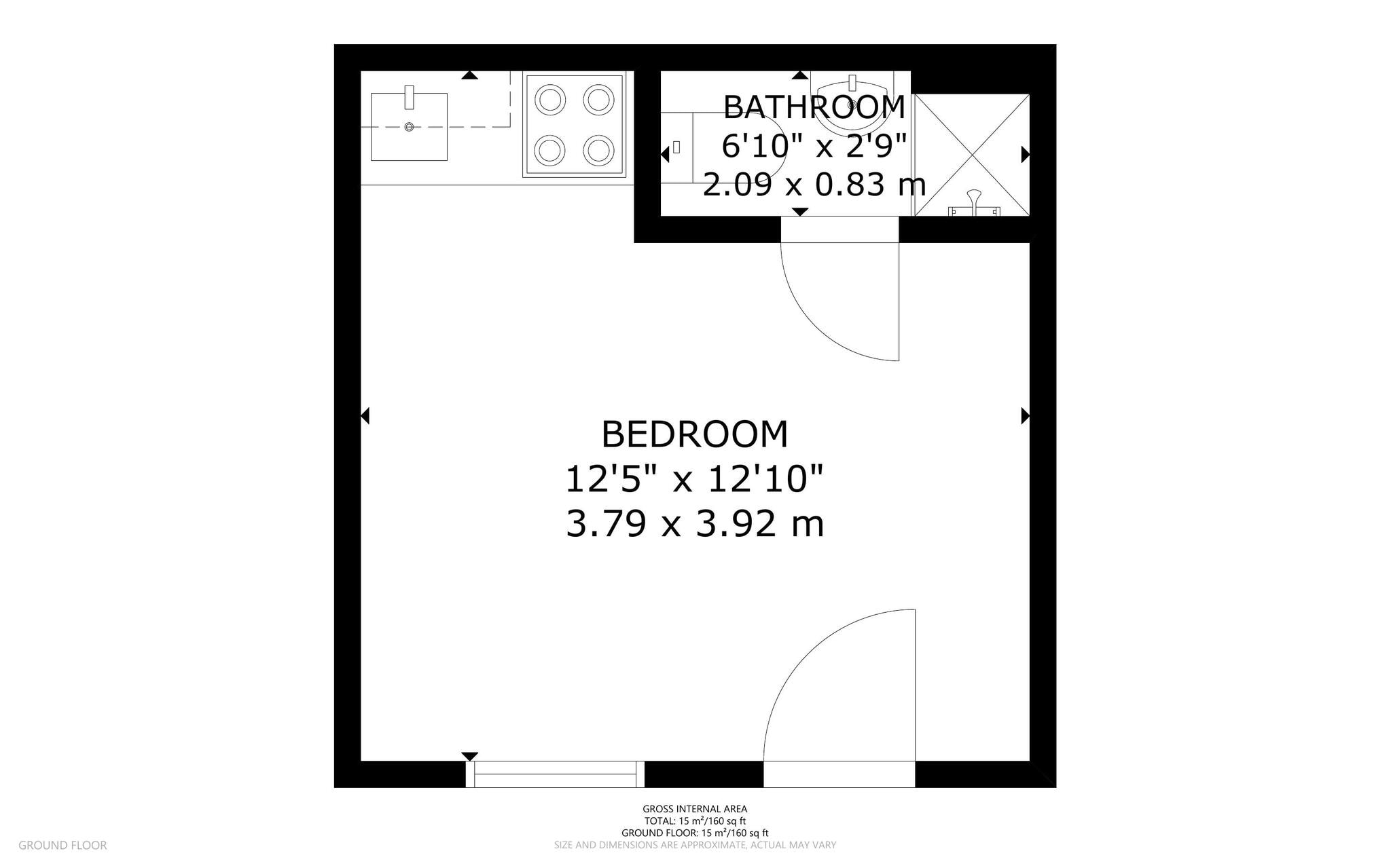 James Avenue, London floorplan