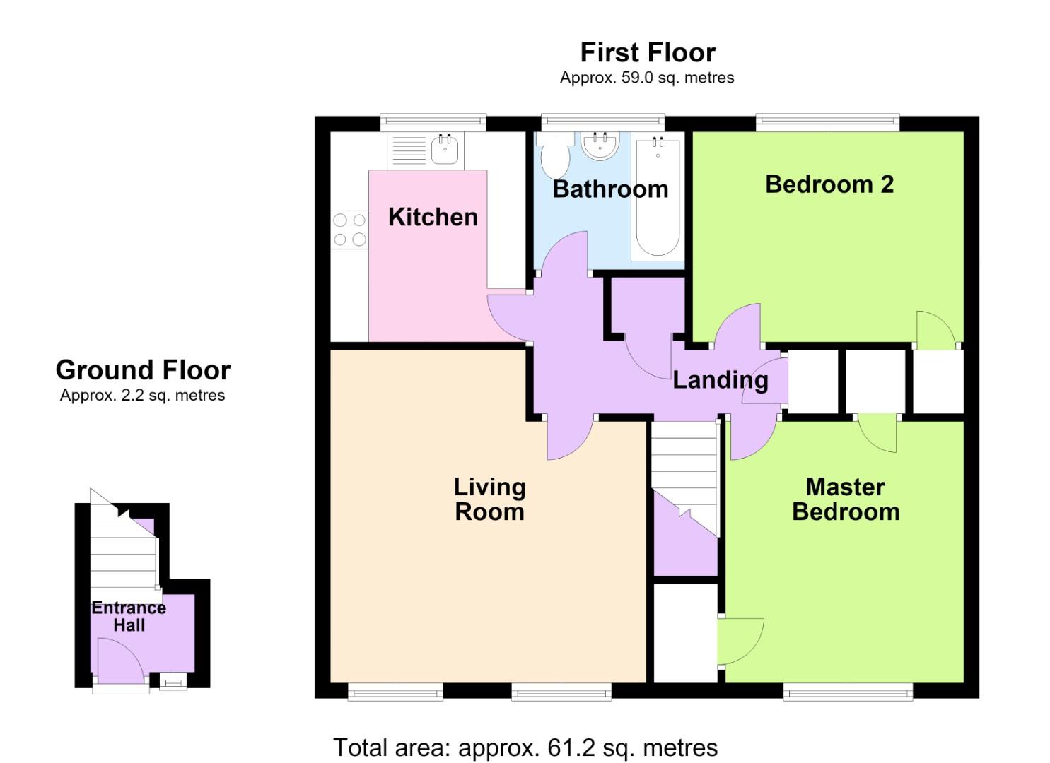 Avon Court, Southampton floorplan
