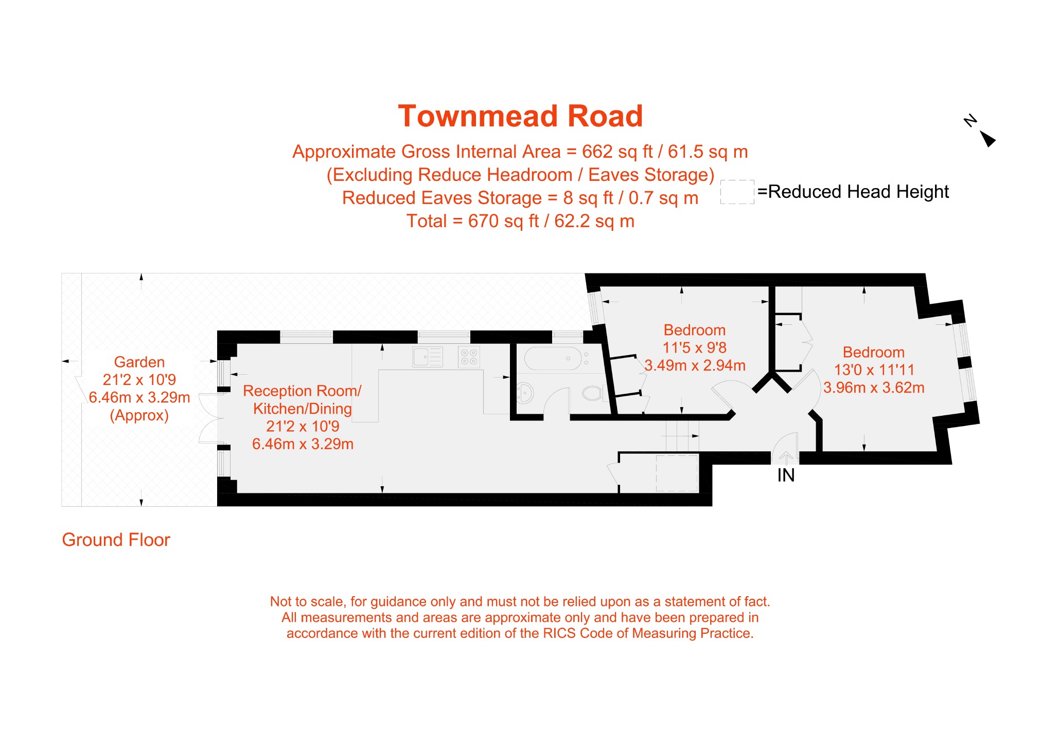 2 Bedrooms Flat to rent in Townmead Road, Fulham, London SW6