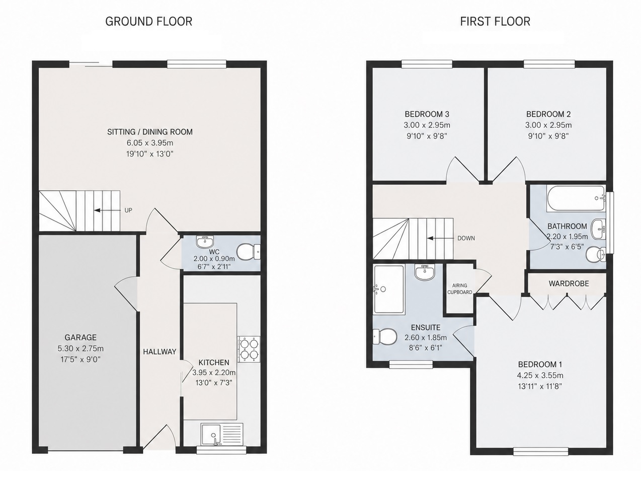25, Cardinals Close, Telford floorplan