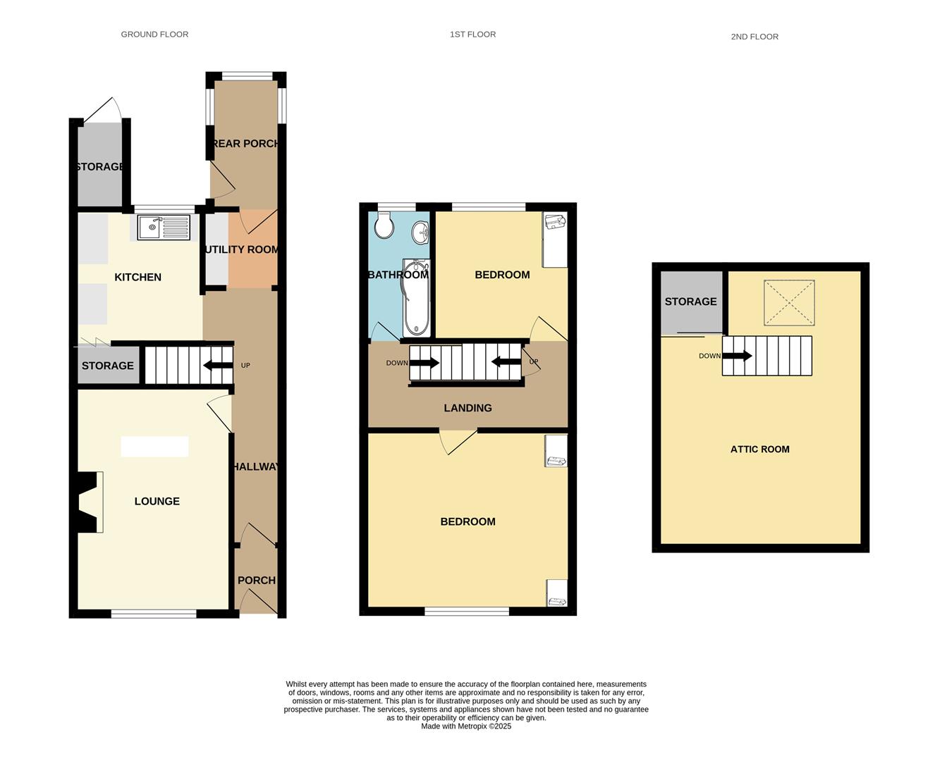 24, Park Road, Glossop floorplan