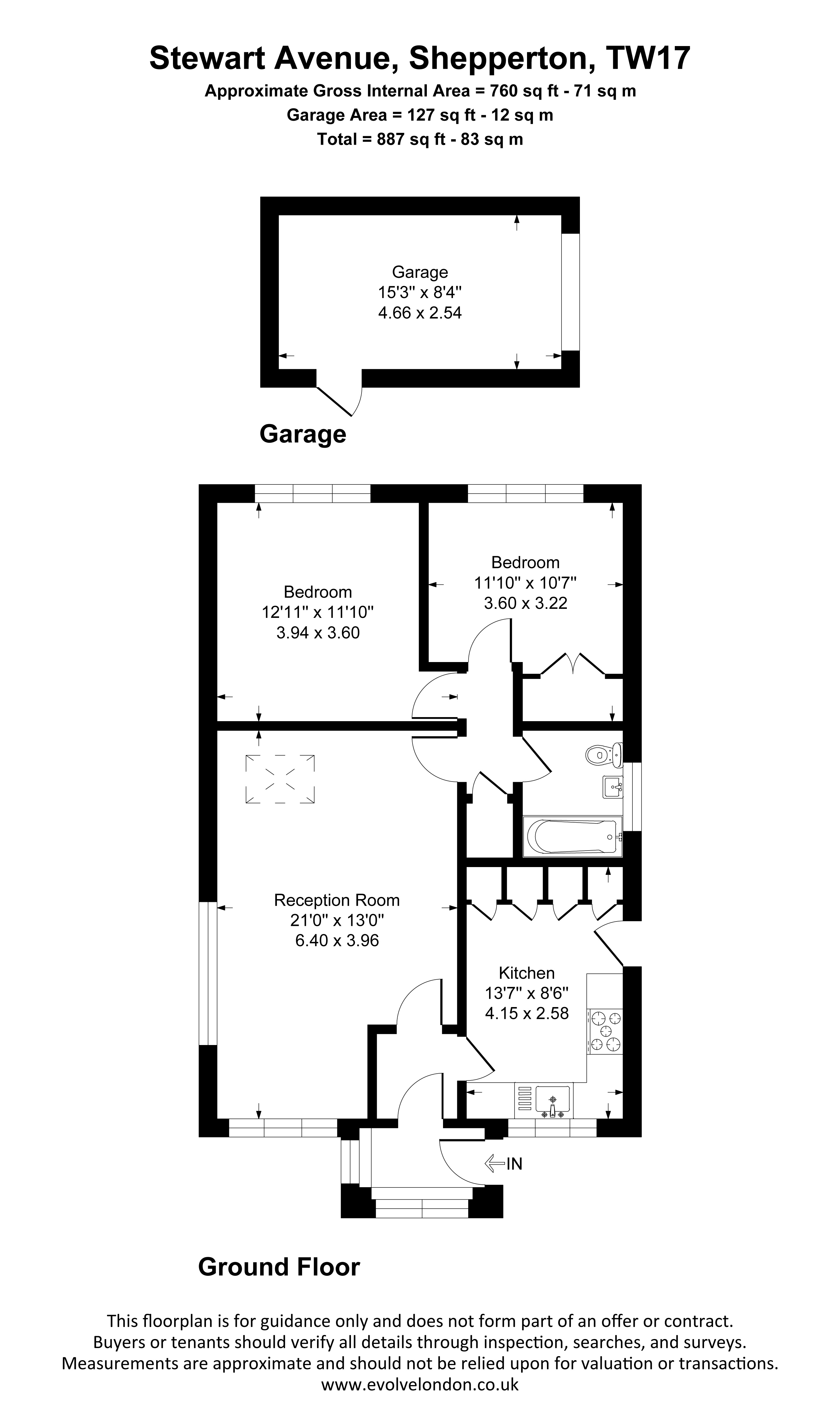 24, Stewart Avenue, Surrey floorplan