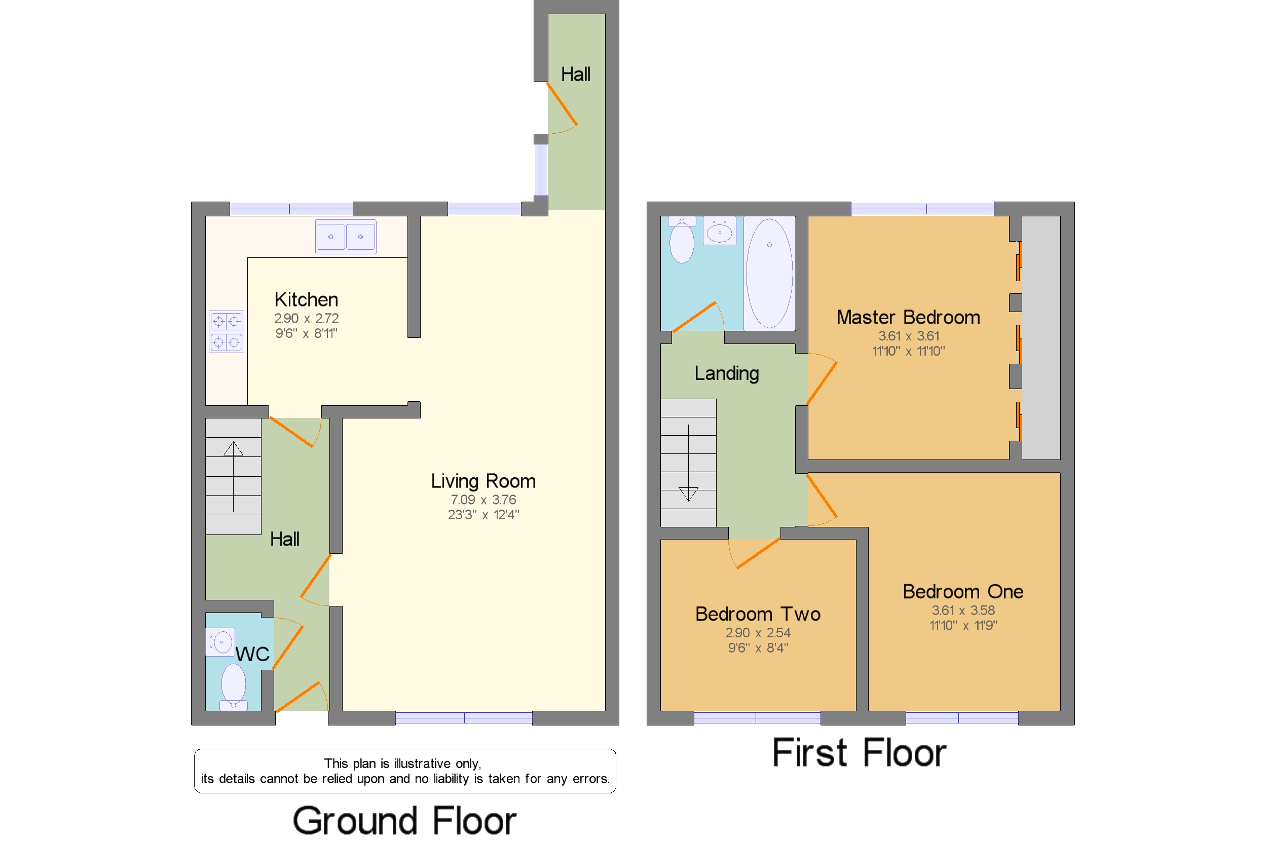 3 Bedrooms End terrace house for sale in Radburn Court, Dunstable, Bedfordshire, England LU6