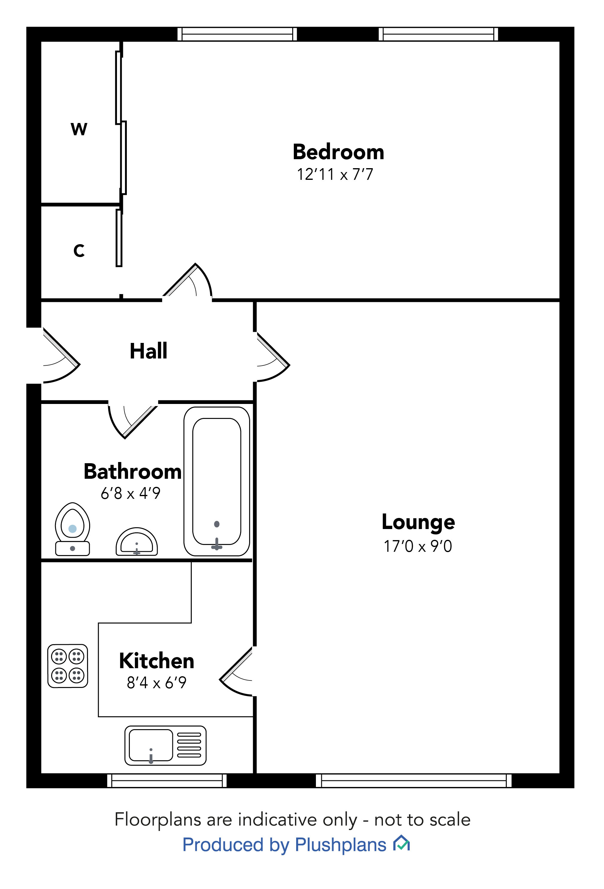47, Gallacher Avenue, Paisley floorplan
