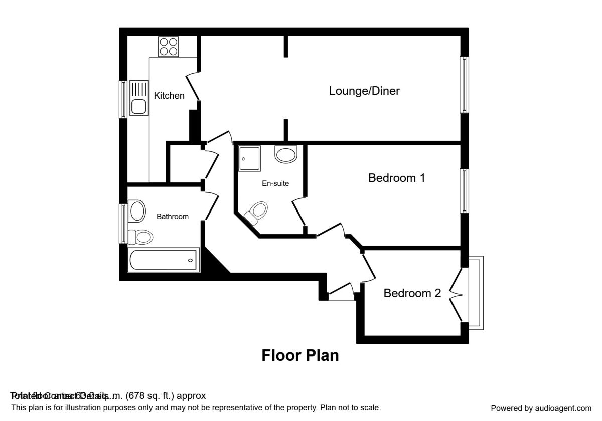 2 Bedrooms Flat to rent in Heys Hunt Avenue, Leyland PR25