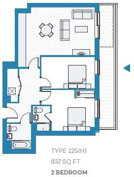 2 Bedrooms Flat for sale in Laurence Court, Saxon Square, Luton LU2