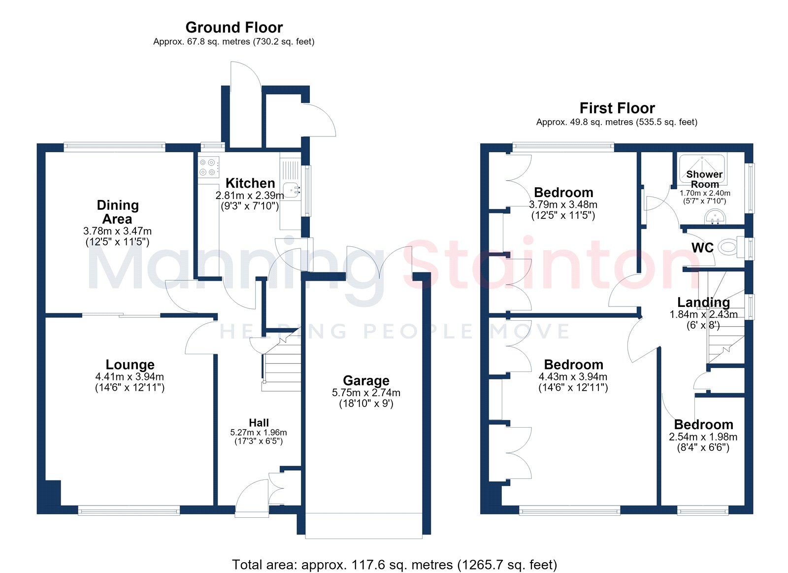 Stonegate Road, West Yorkshire floorplan
