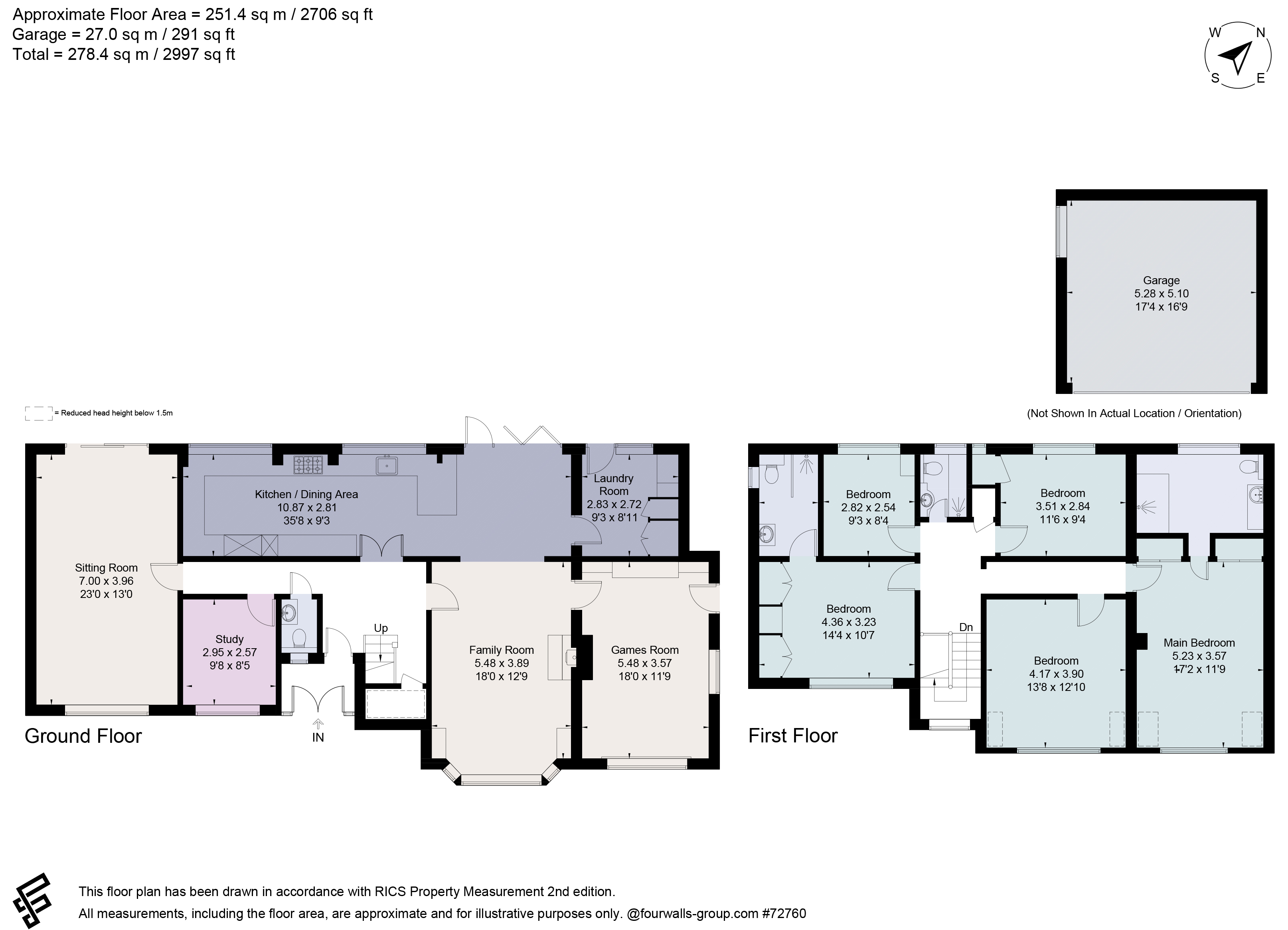 25, Harmer Green Lane, Hertfordshire floorplan