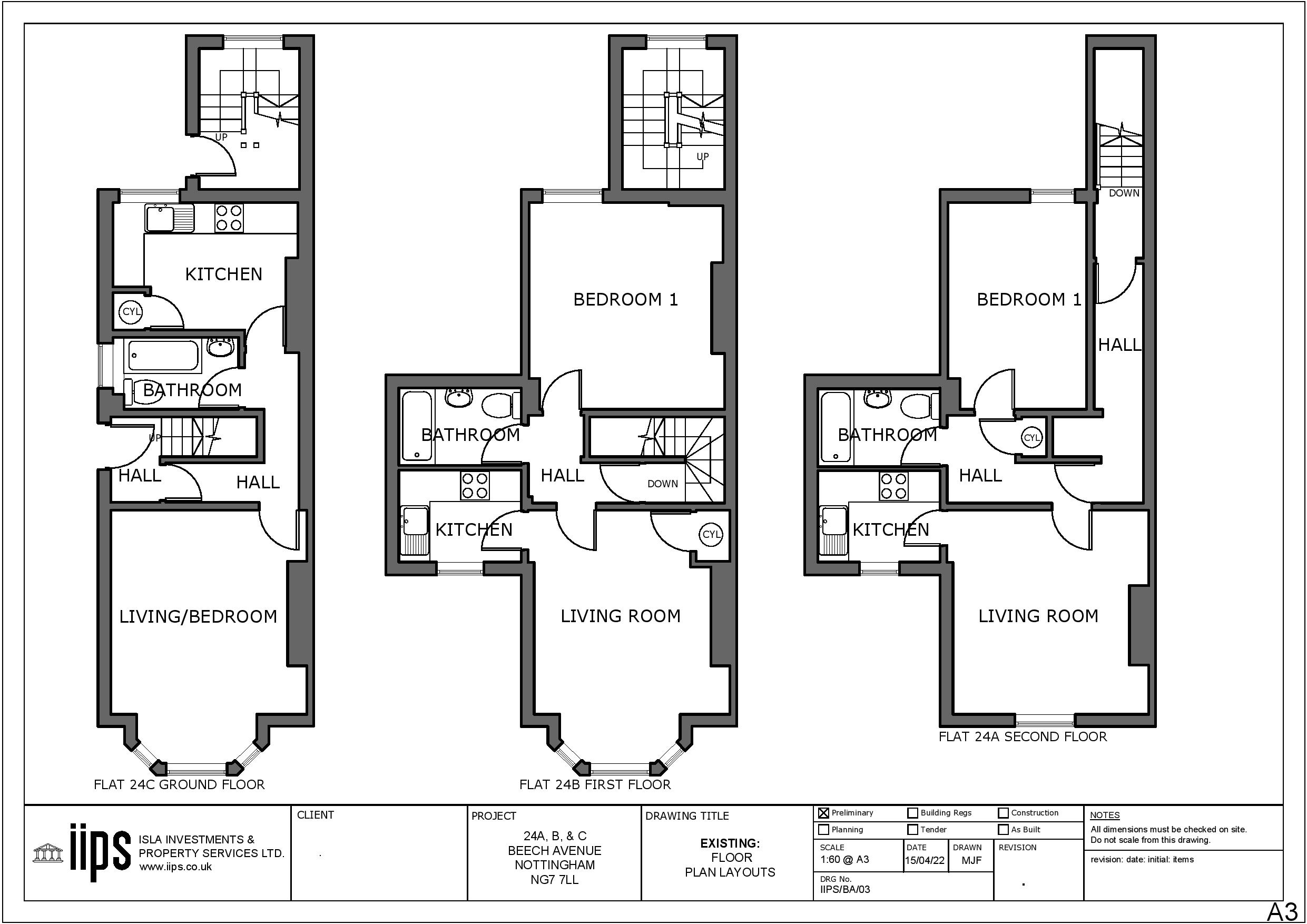 Beech Avenue, New Basford, Nottingham, Nottinghamshire NG7, 3 bedroom