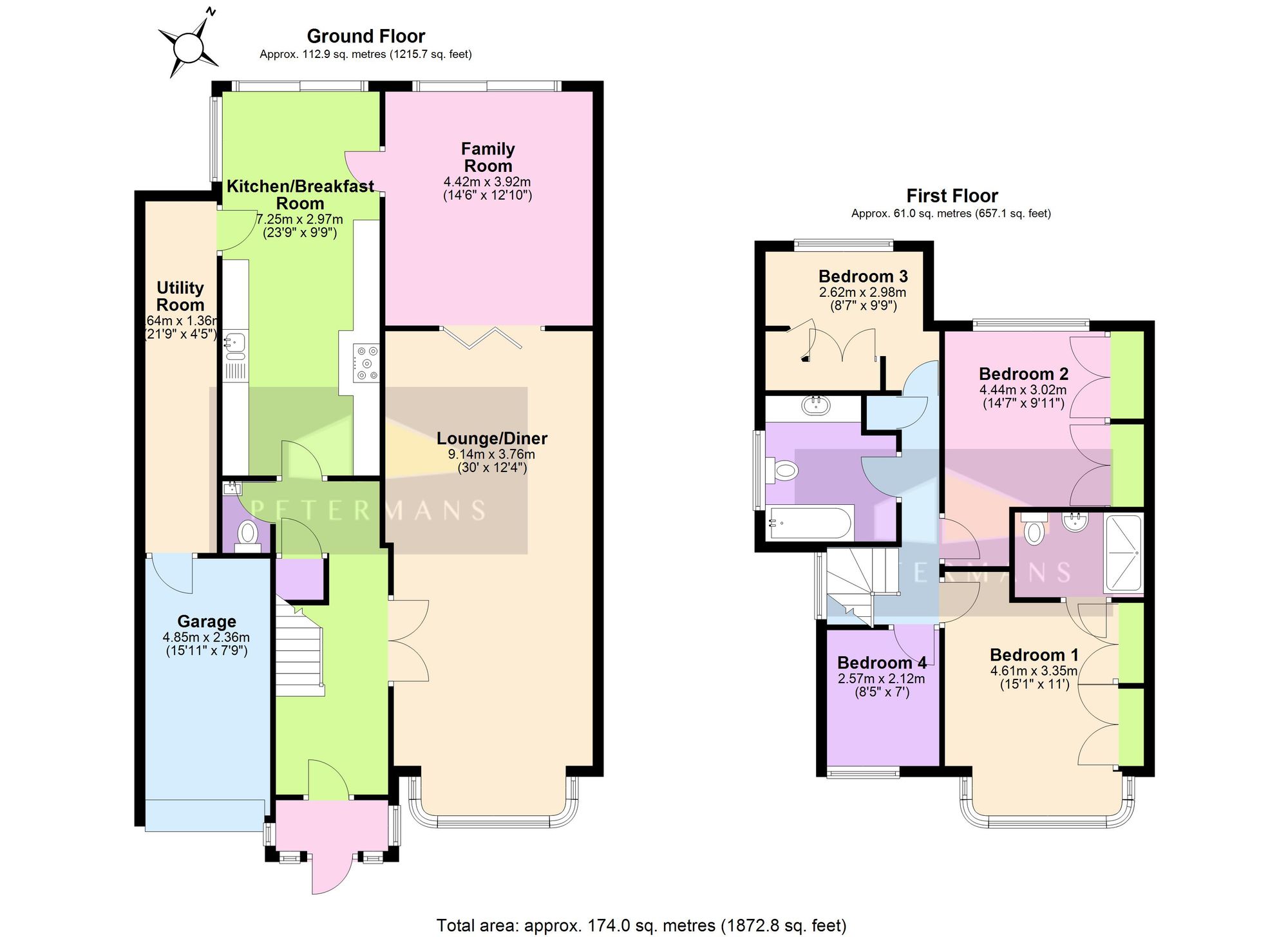Penshurst Gardens, Edgware, HA8 floorplan