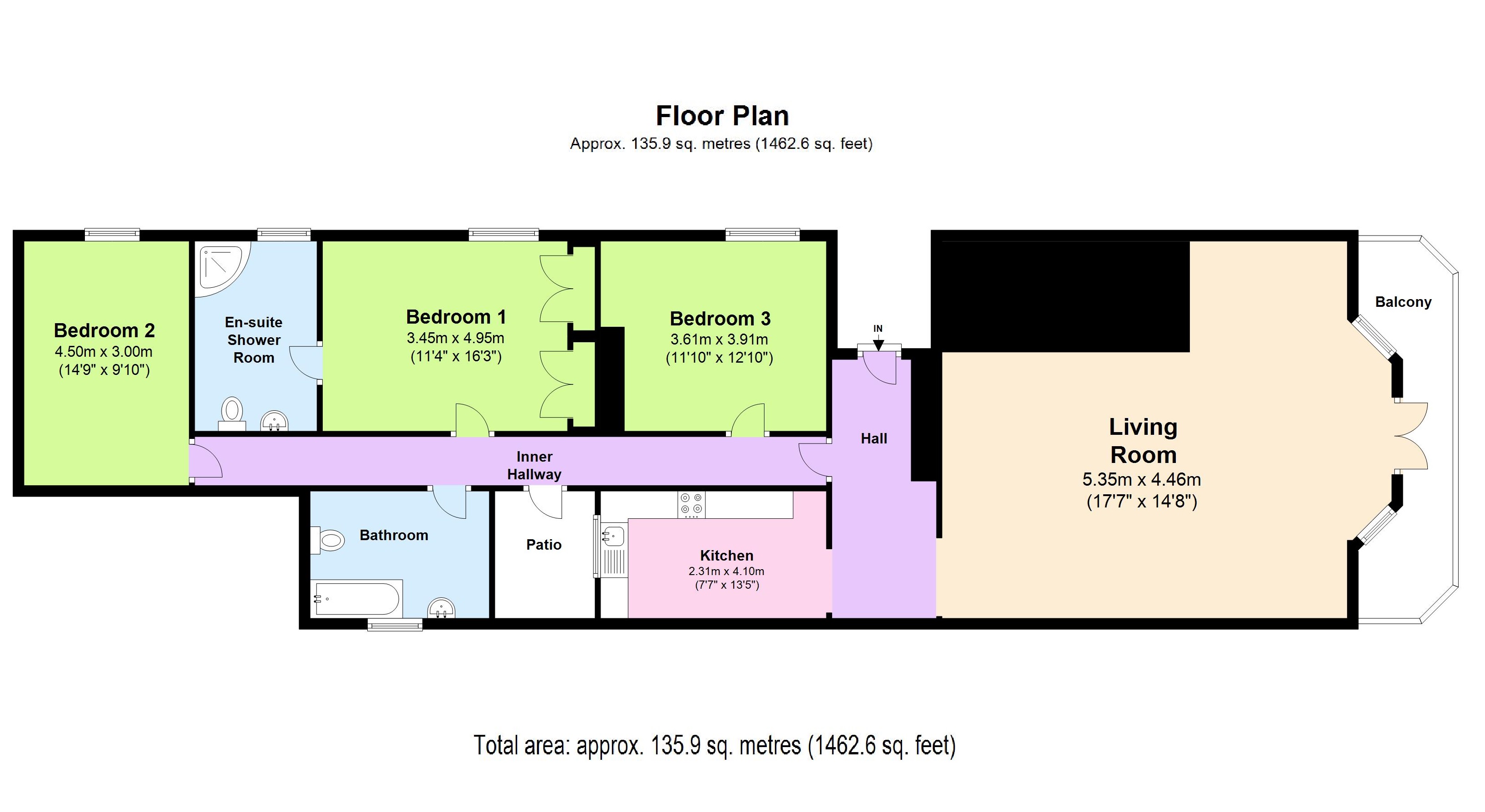 3 Bedrooms Flat to rent in Marine Parade, Brighton BN2