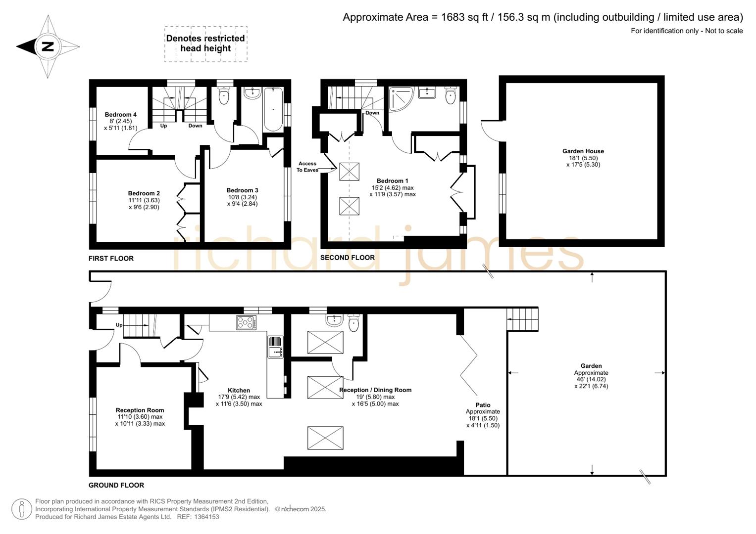Wise Lane, Mill Hill, NW7 floorplan
