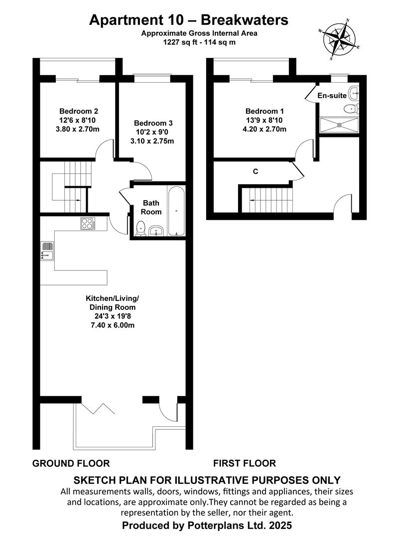 10 Breakwaters, 1 Breakwater Way, Sandown floorplan
