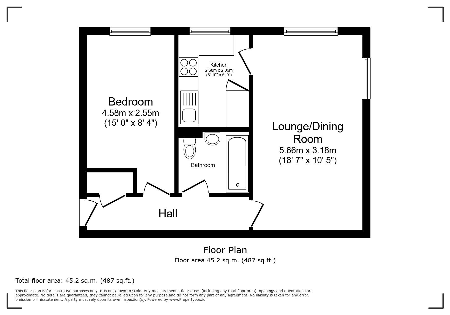 52, Kimberley Close, Slough floorplan