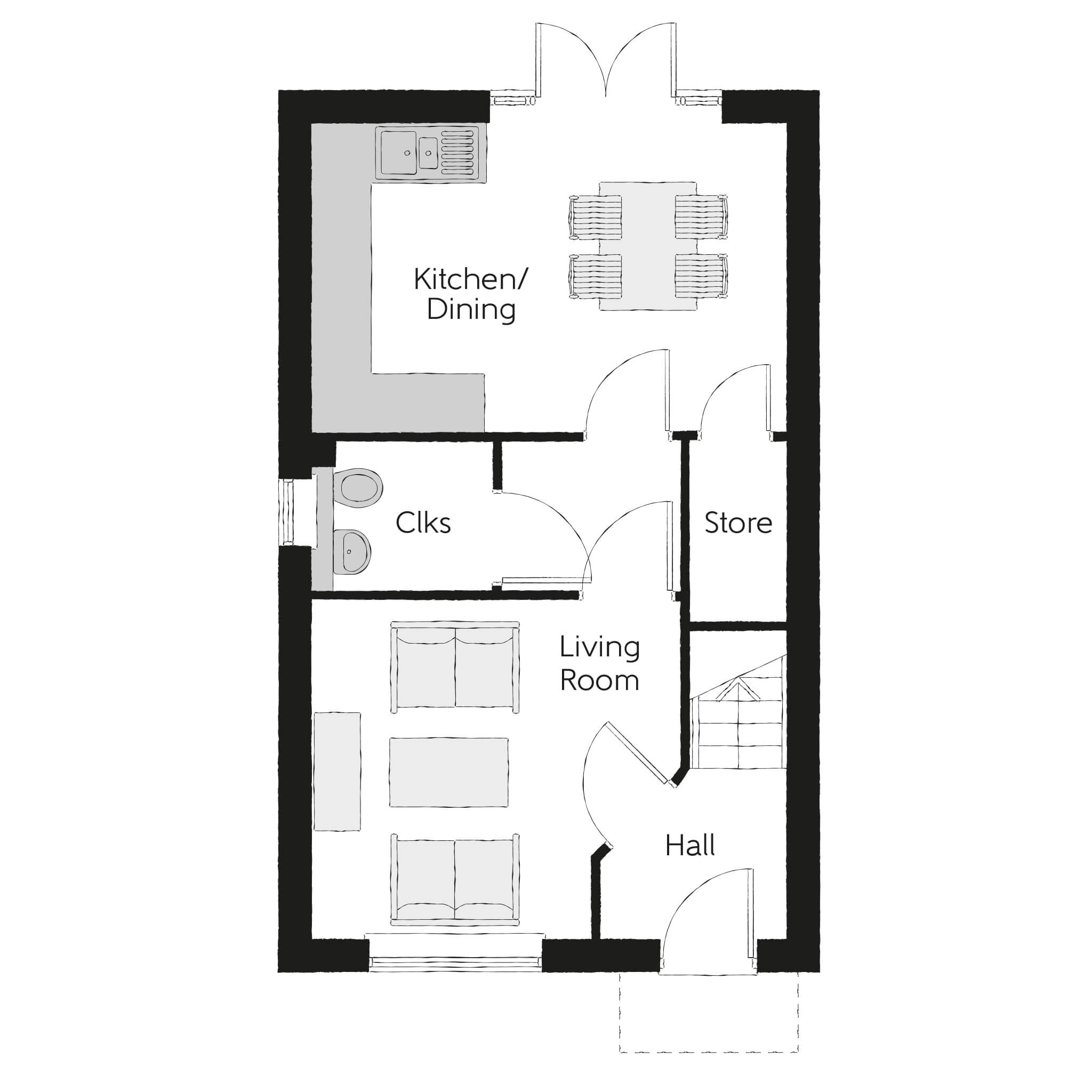 141, Oakhead, Leigh floorplan