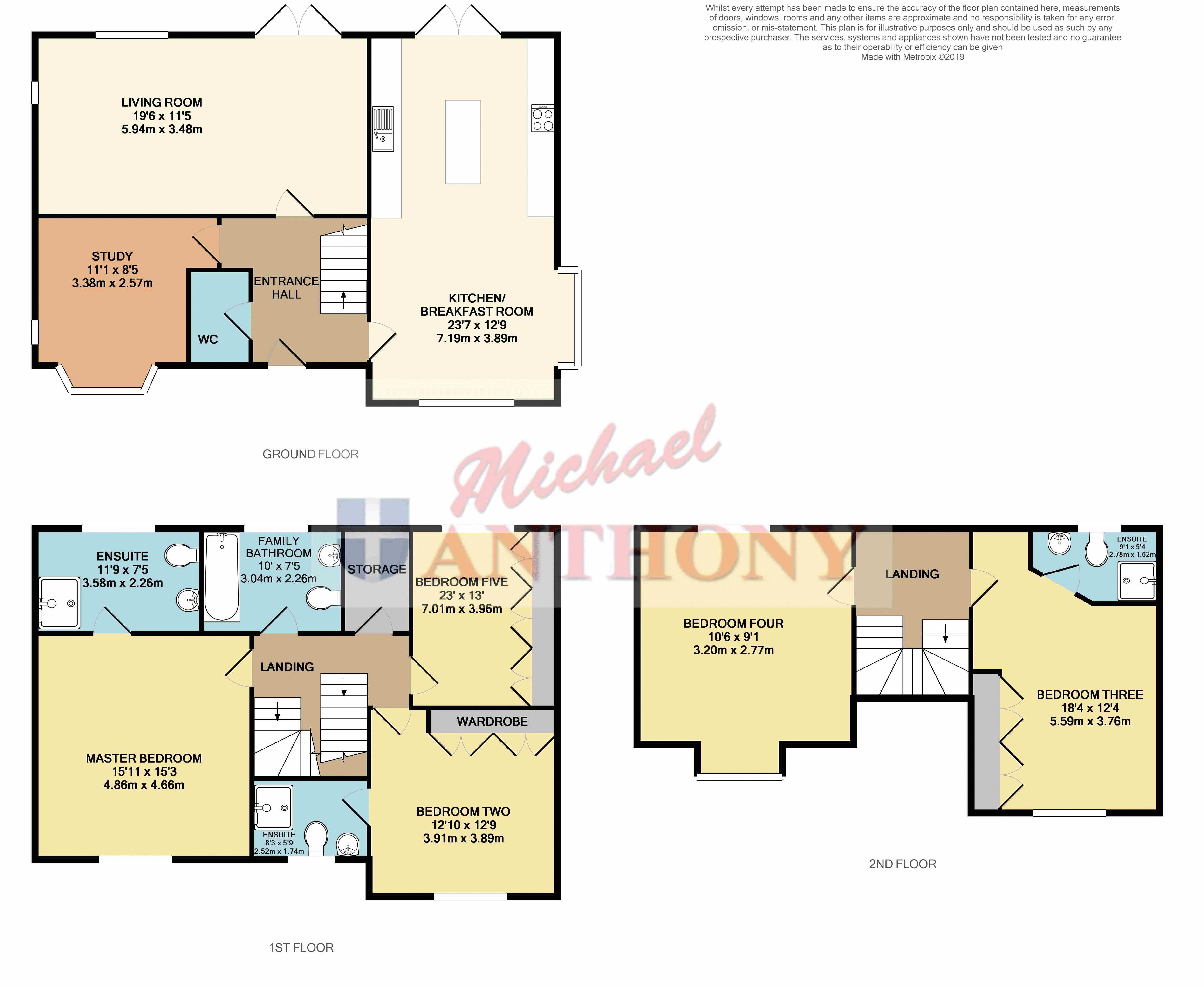 5 Bedrooms Detached house for sale in Dean Forest Way, Milton Keynes MK10