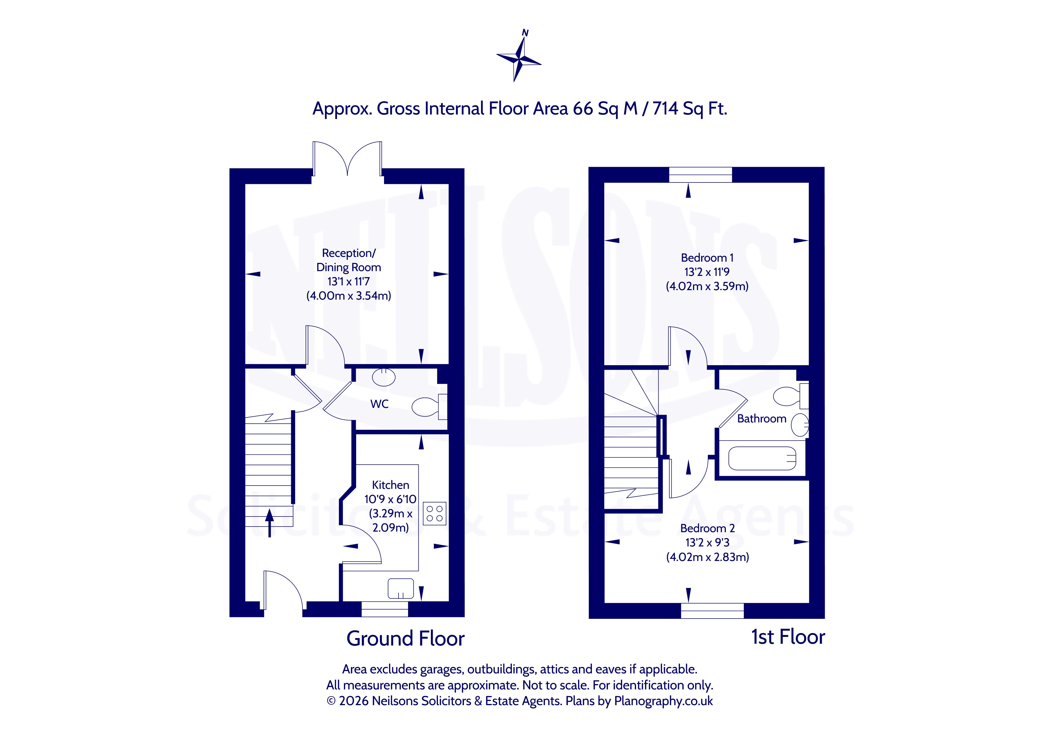 34, Niven Way, Edinburgh floorplan