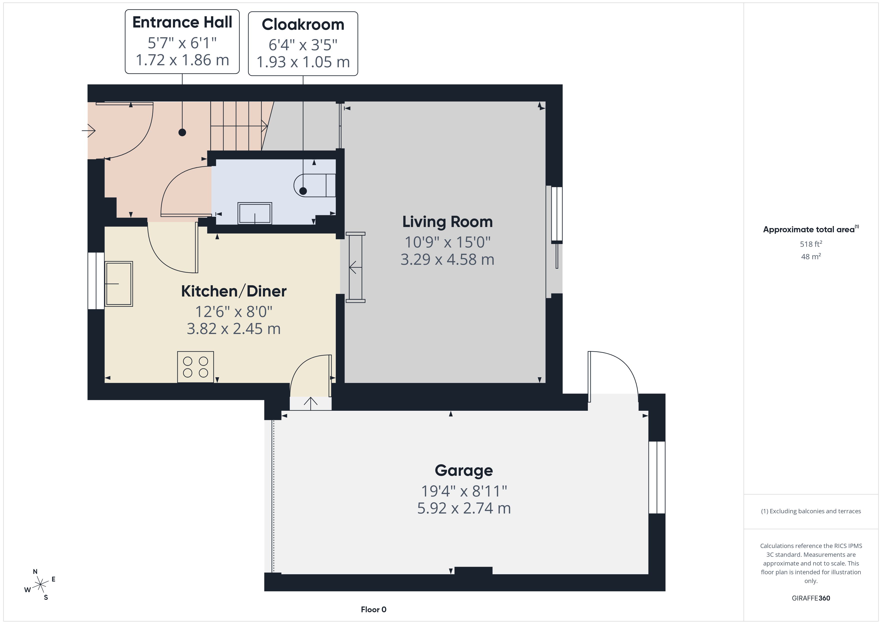 18, Menors Place, Devon floorplan
