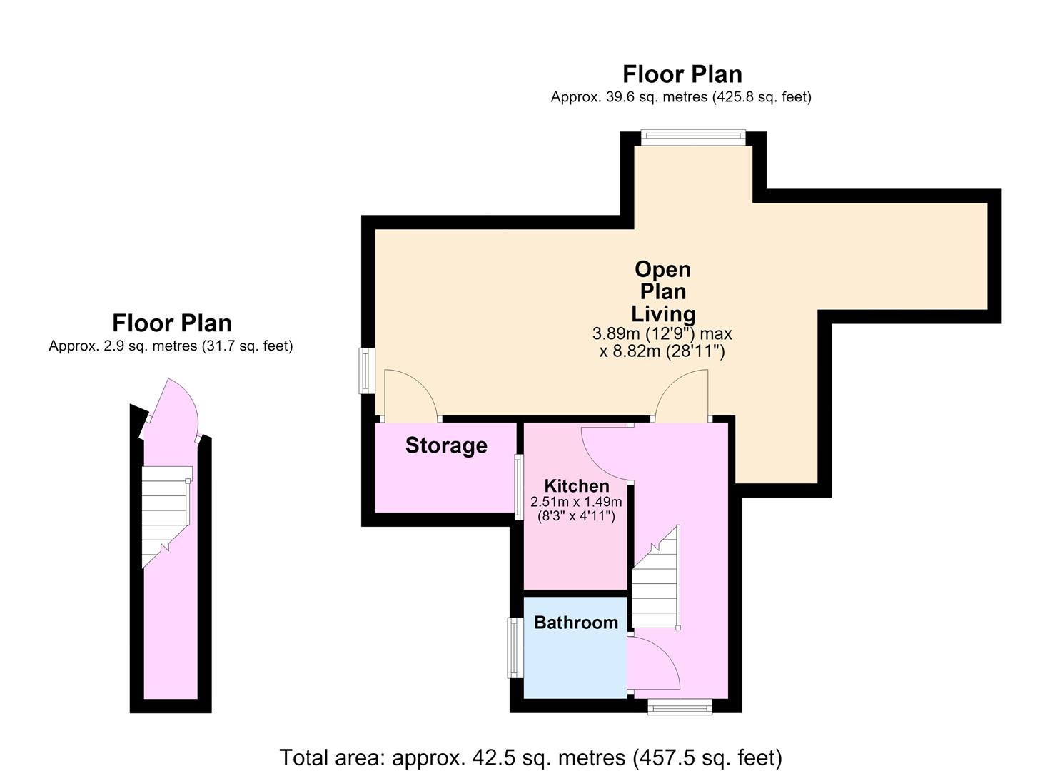 Flat 5, 22, Warwick Road, Worthing floorplan