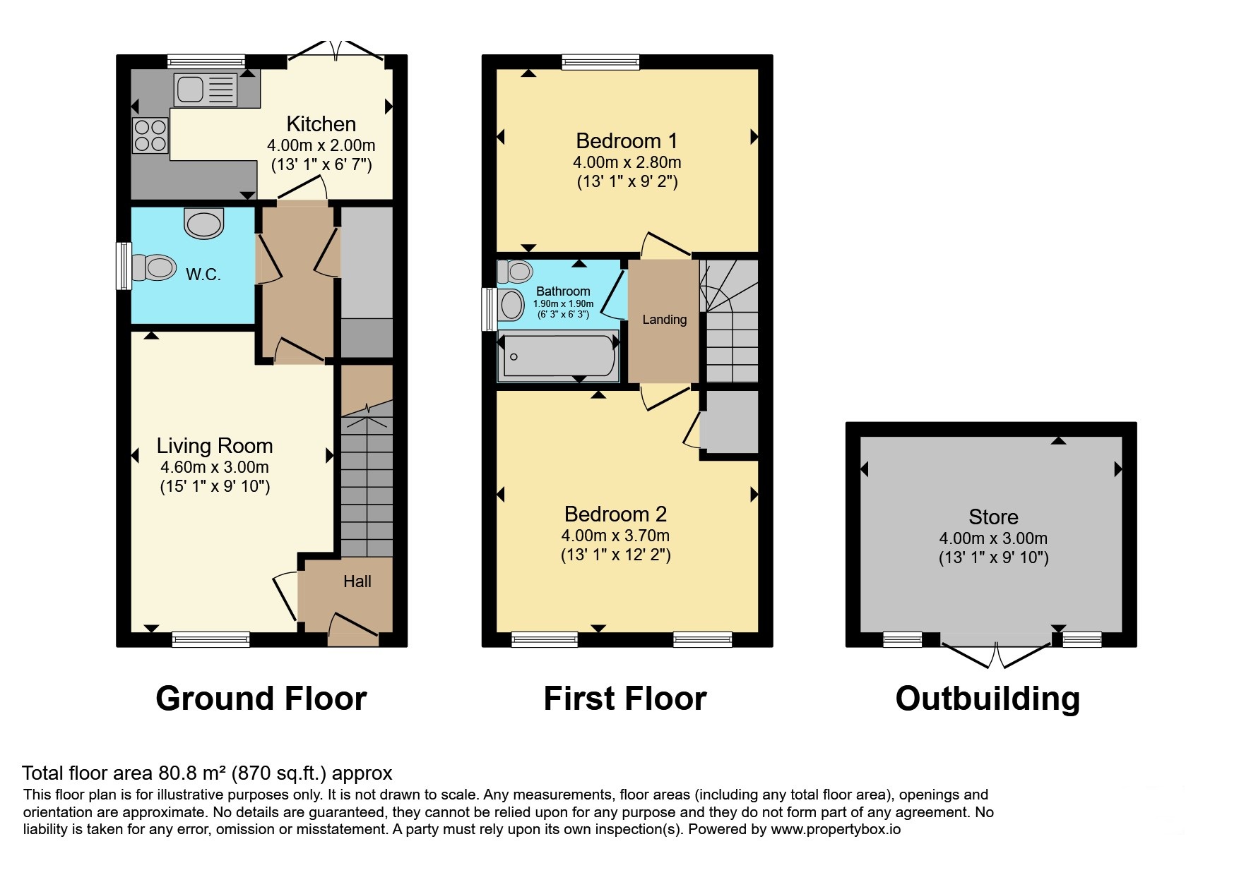 58, Sundowner Grove, Tipton floorplan