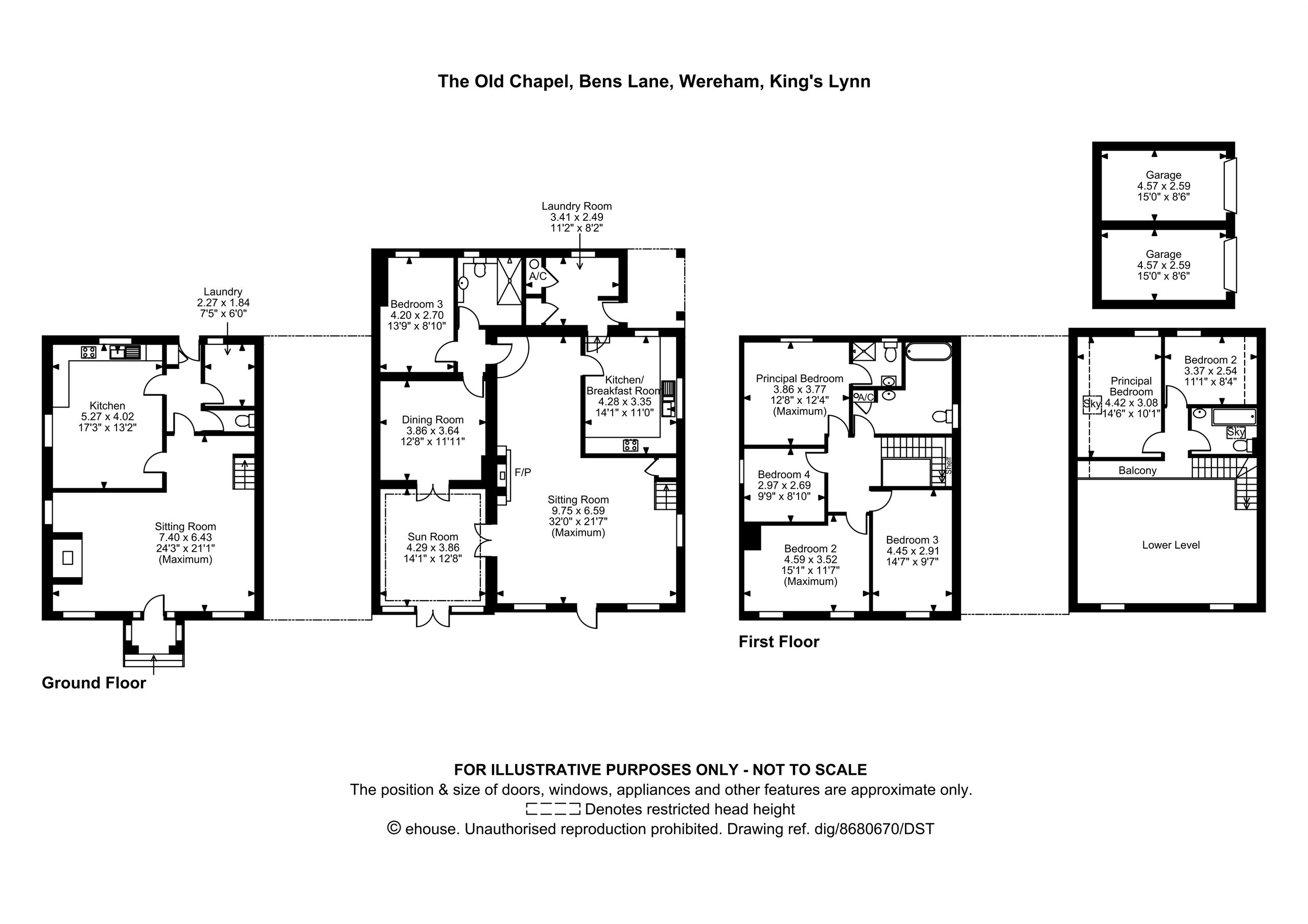 The Old School House, Bens Lane, King's Lynn floorplan