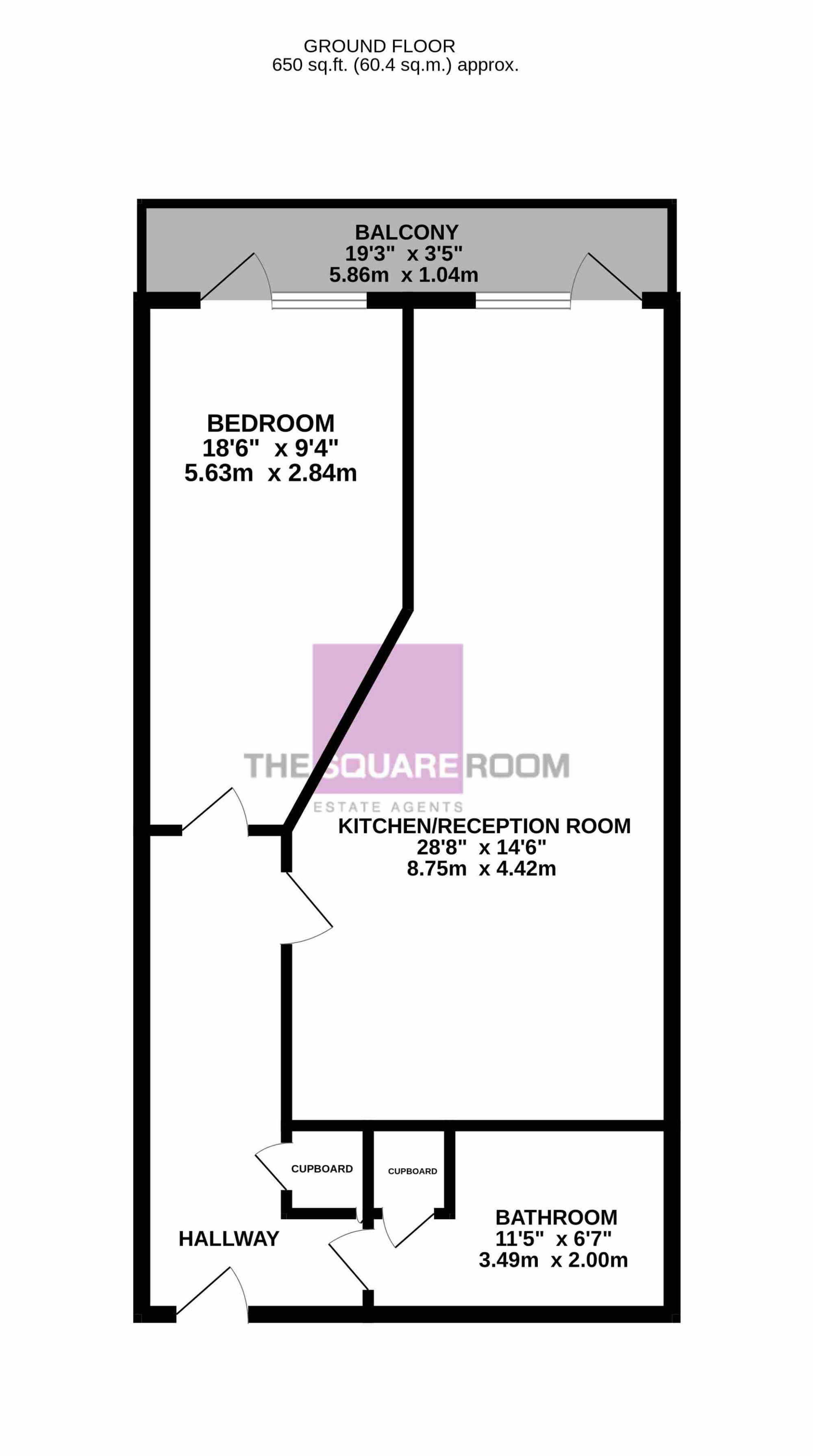10 Admiral Heights,, 164 Queens Promenade, Bispham floorplan