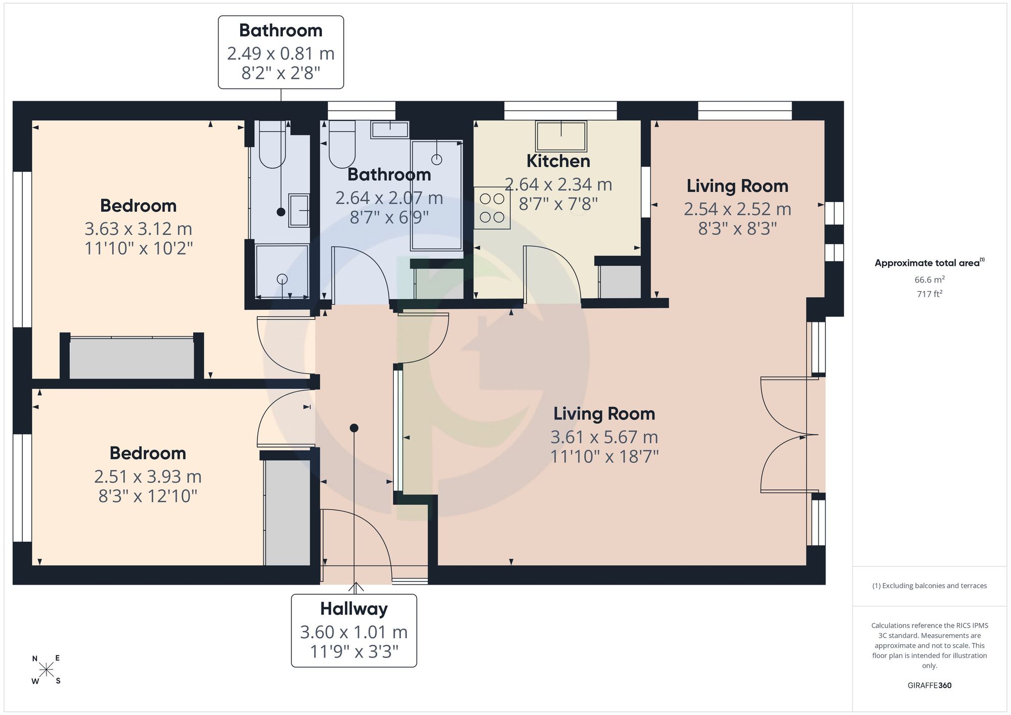 179 Daneglen Court London Road, Stanmore floorplan