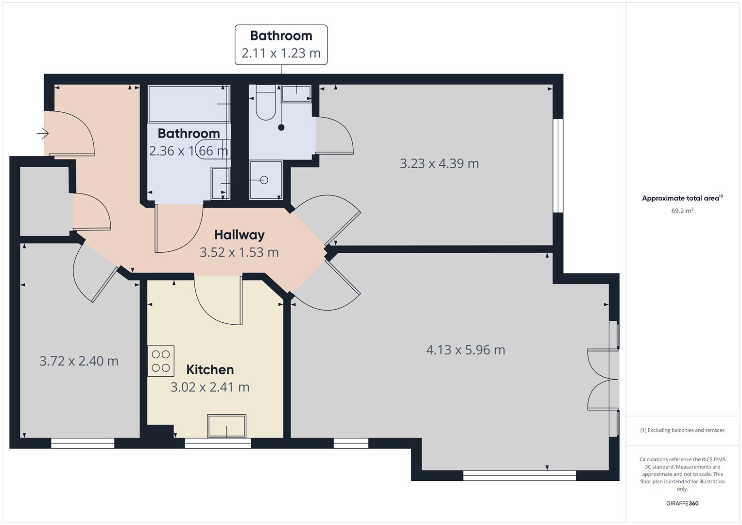 6  Warren Park, 50, Grove Road, Wallasey floorplan