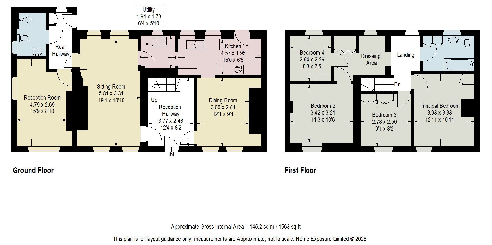 Selbourne Cottage,, Lickfold, West Sussex floorplan