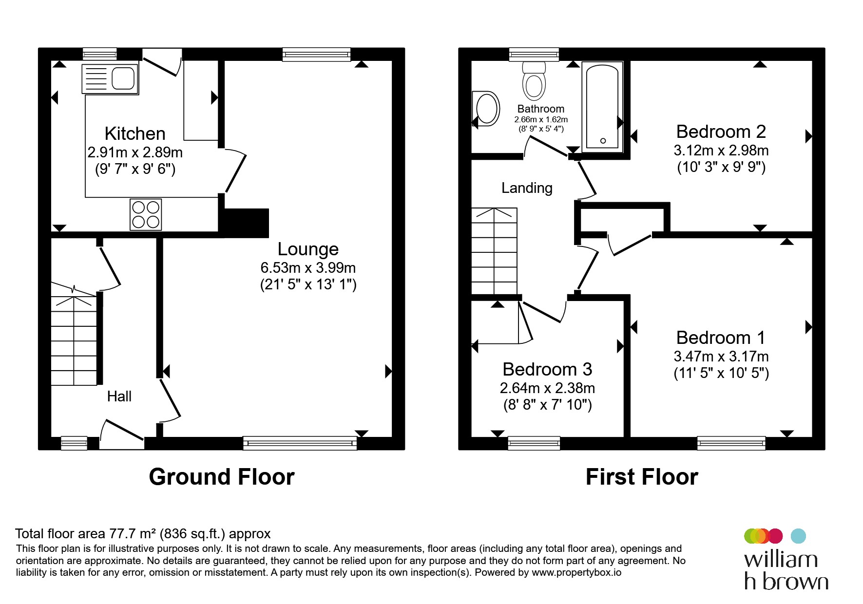7, Hardie Close, Rotherham floorplan
