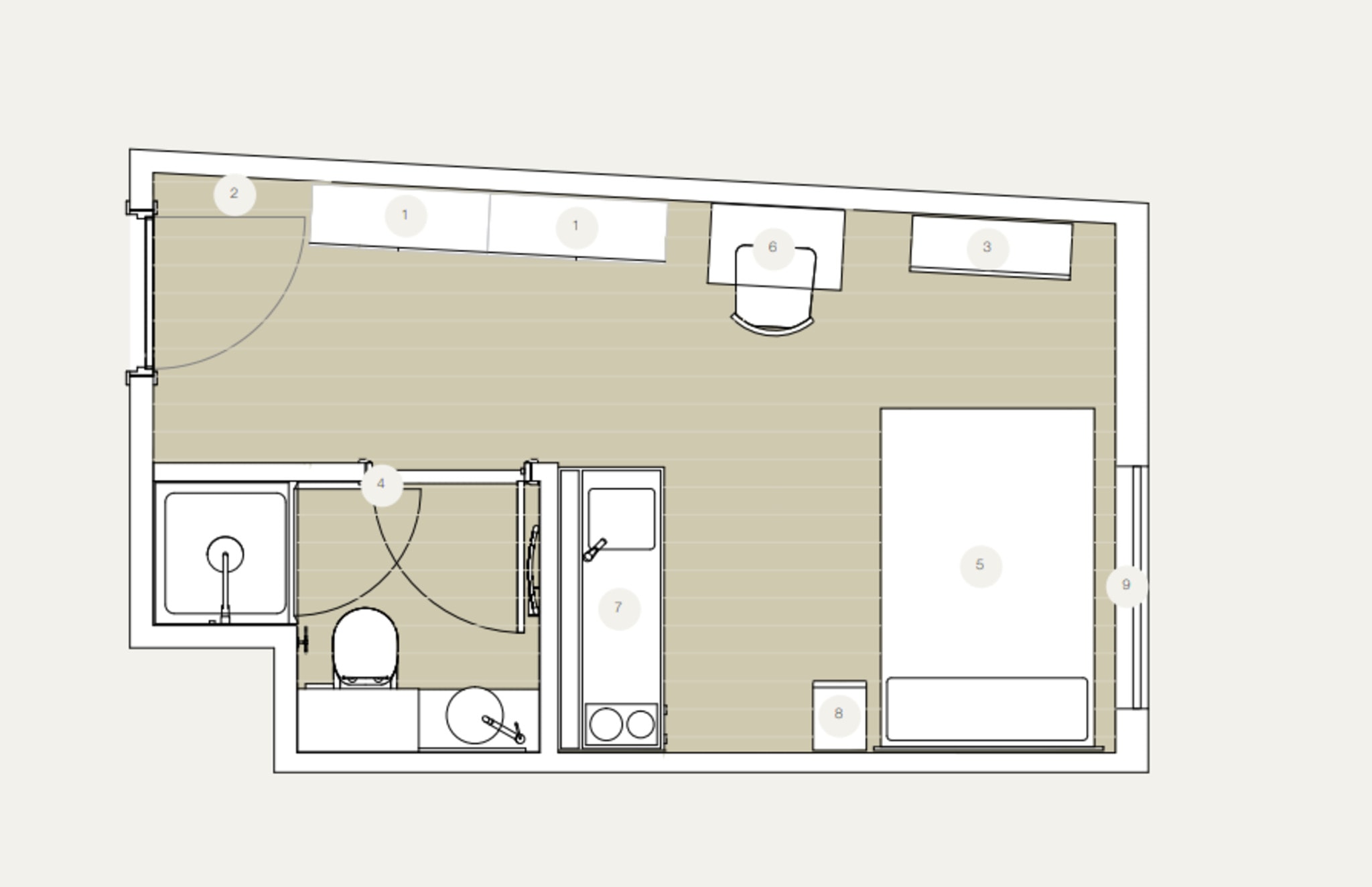 Commercial Road, London floorplan