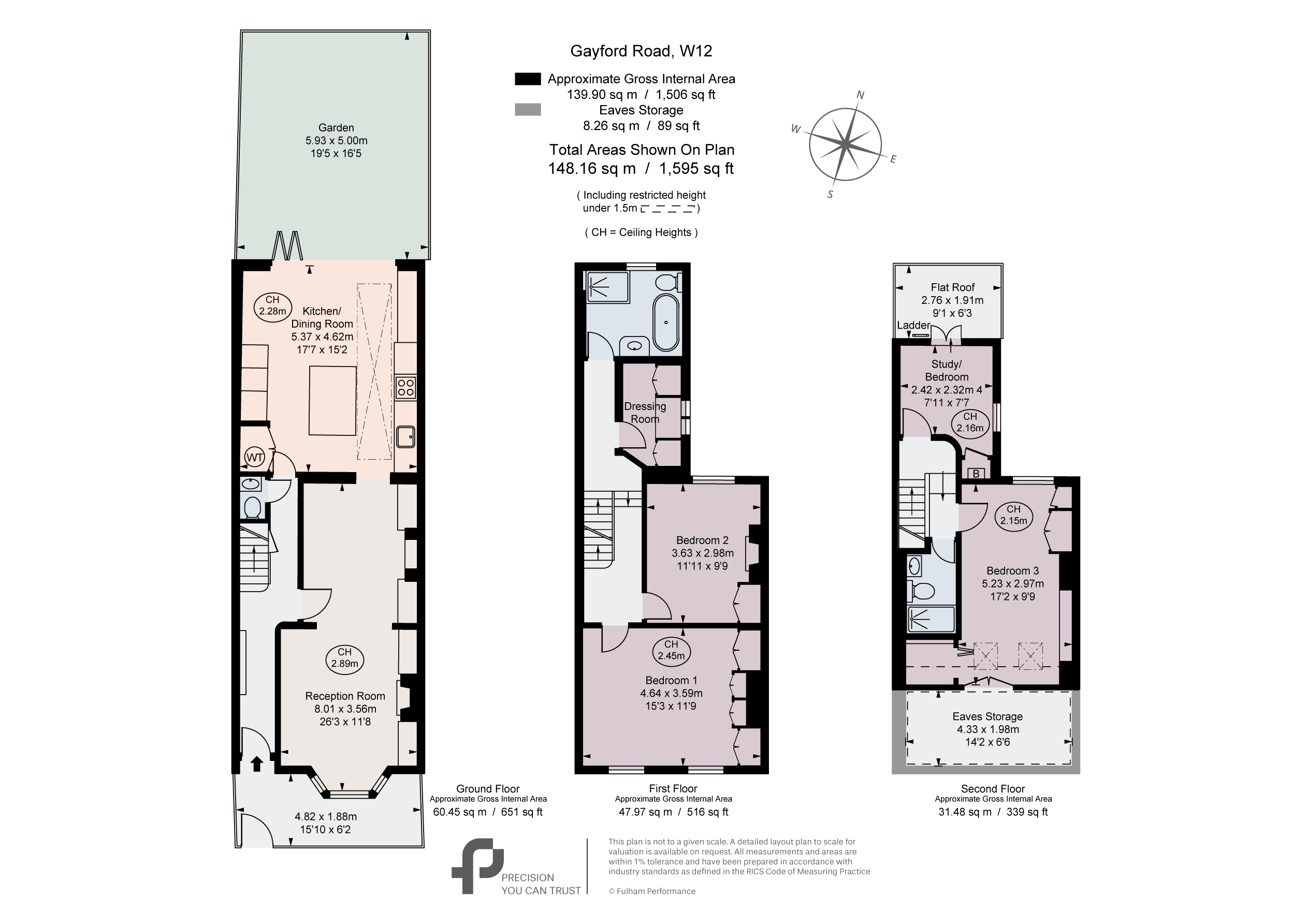 52, Gayford Road, London floorplan