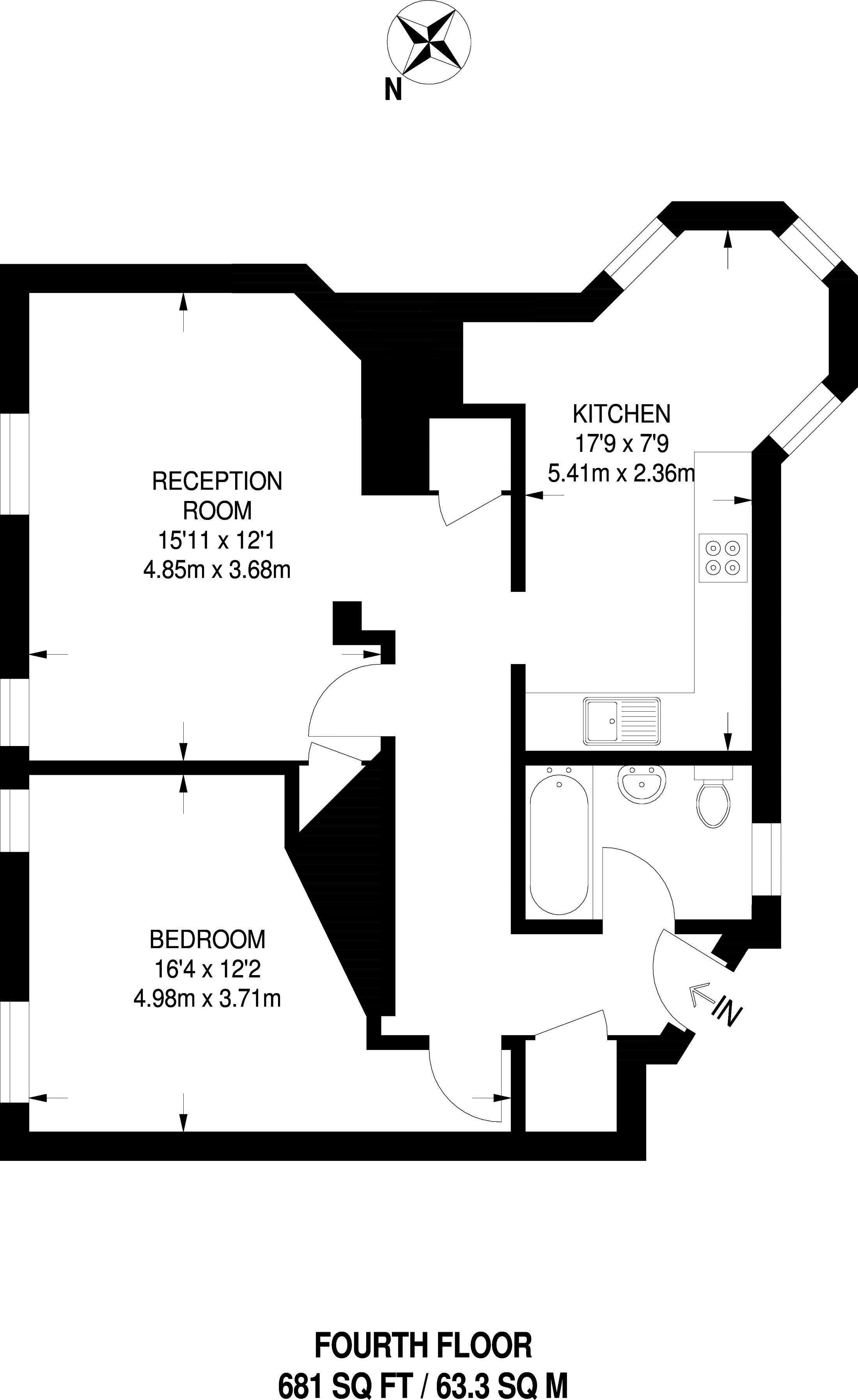 1 Bedrooms Flat to rent in Erasmus Street, Westminster SW1P