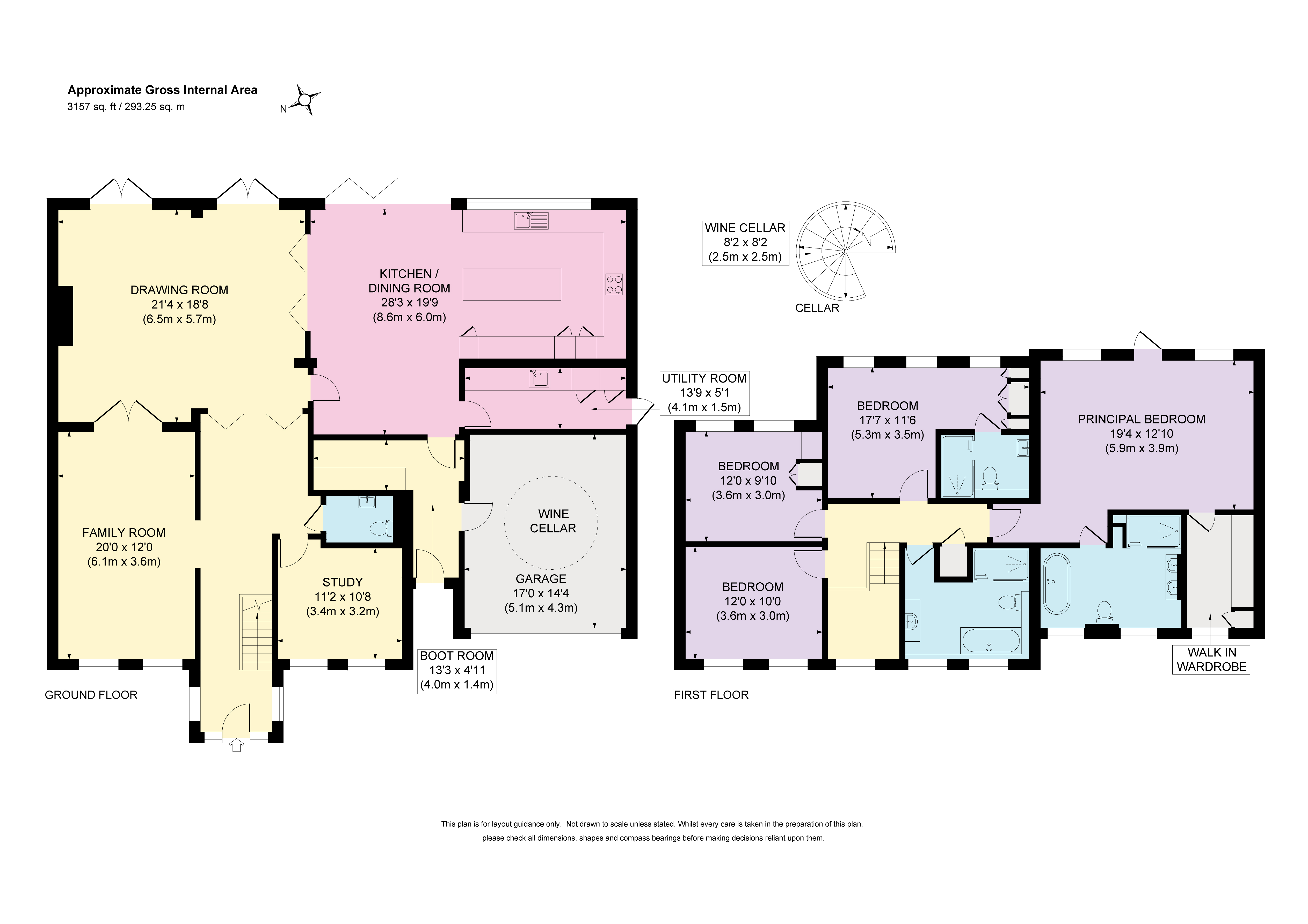 10, Heathfield, Cobham floorplan