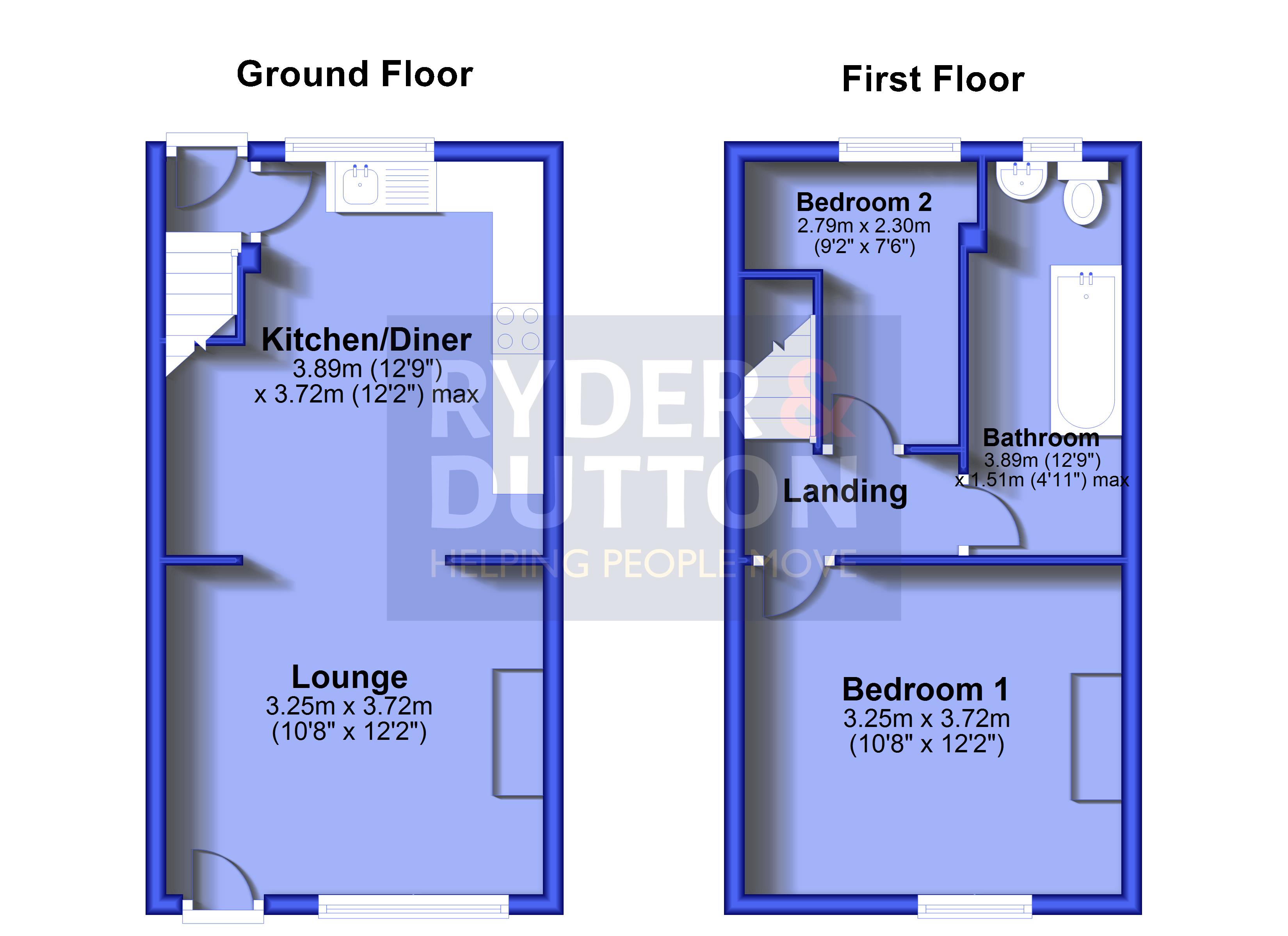 7, Dovedale Street, Manchester floorplan