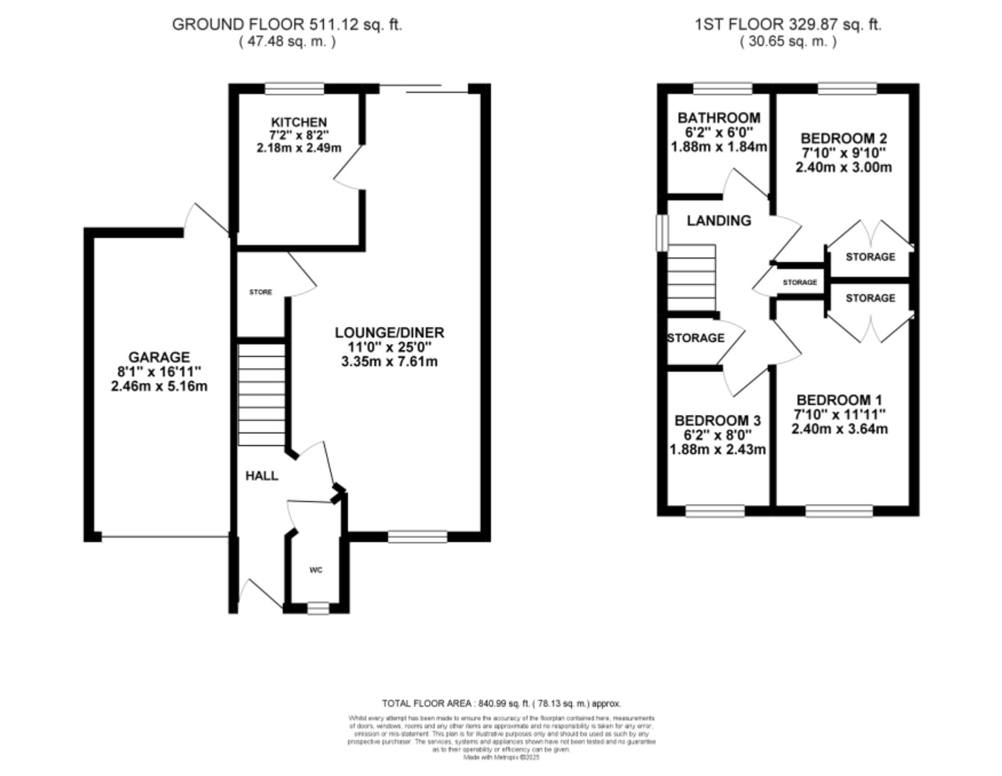 6 Simeon Way, Stone floorplan