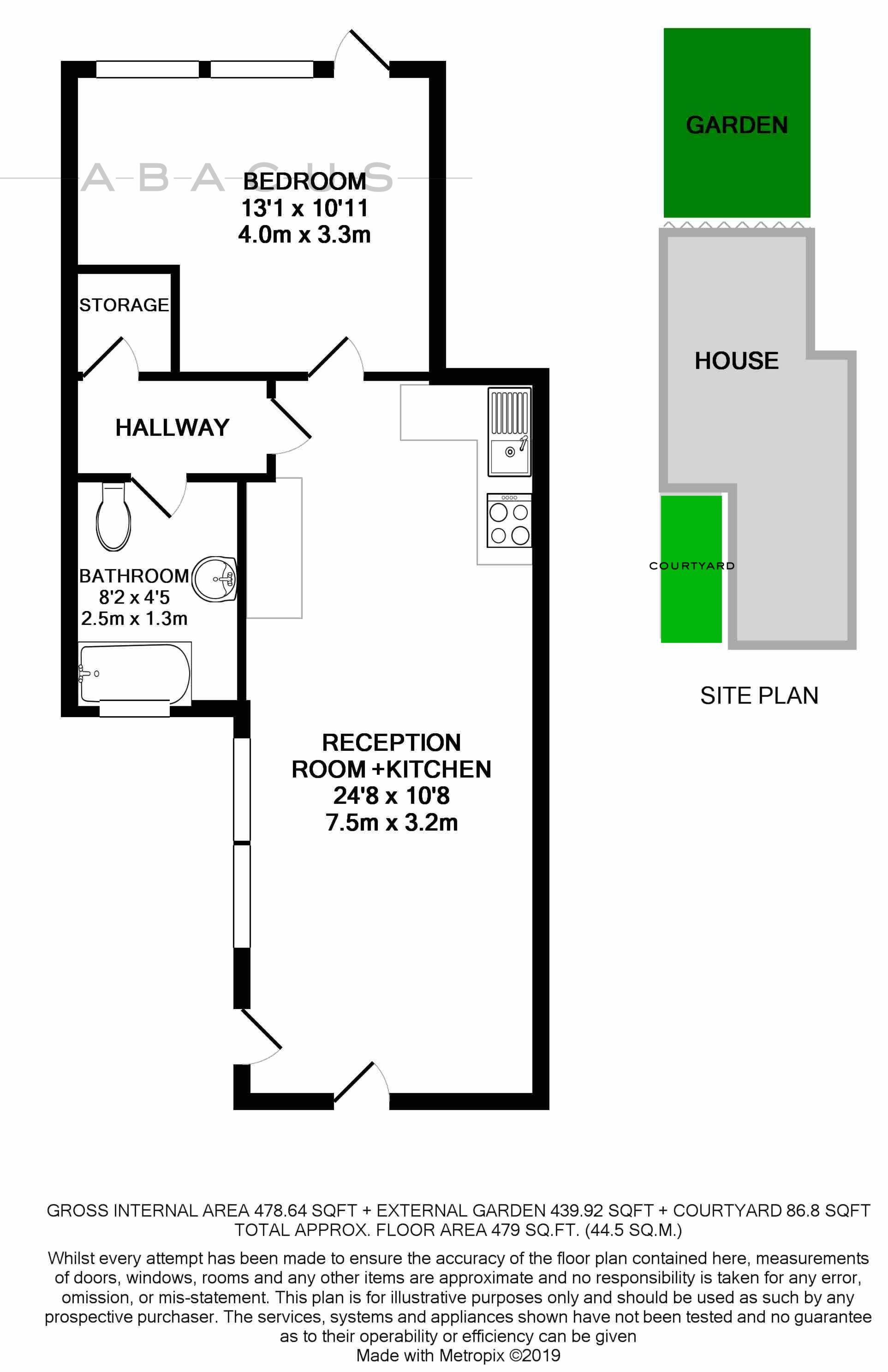 1 Bedrooms Flat to rent in Ulysses Road, West Hampstead NW6