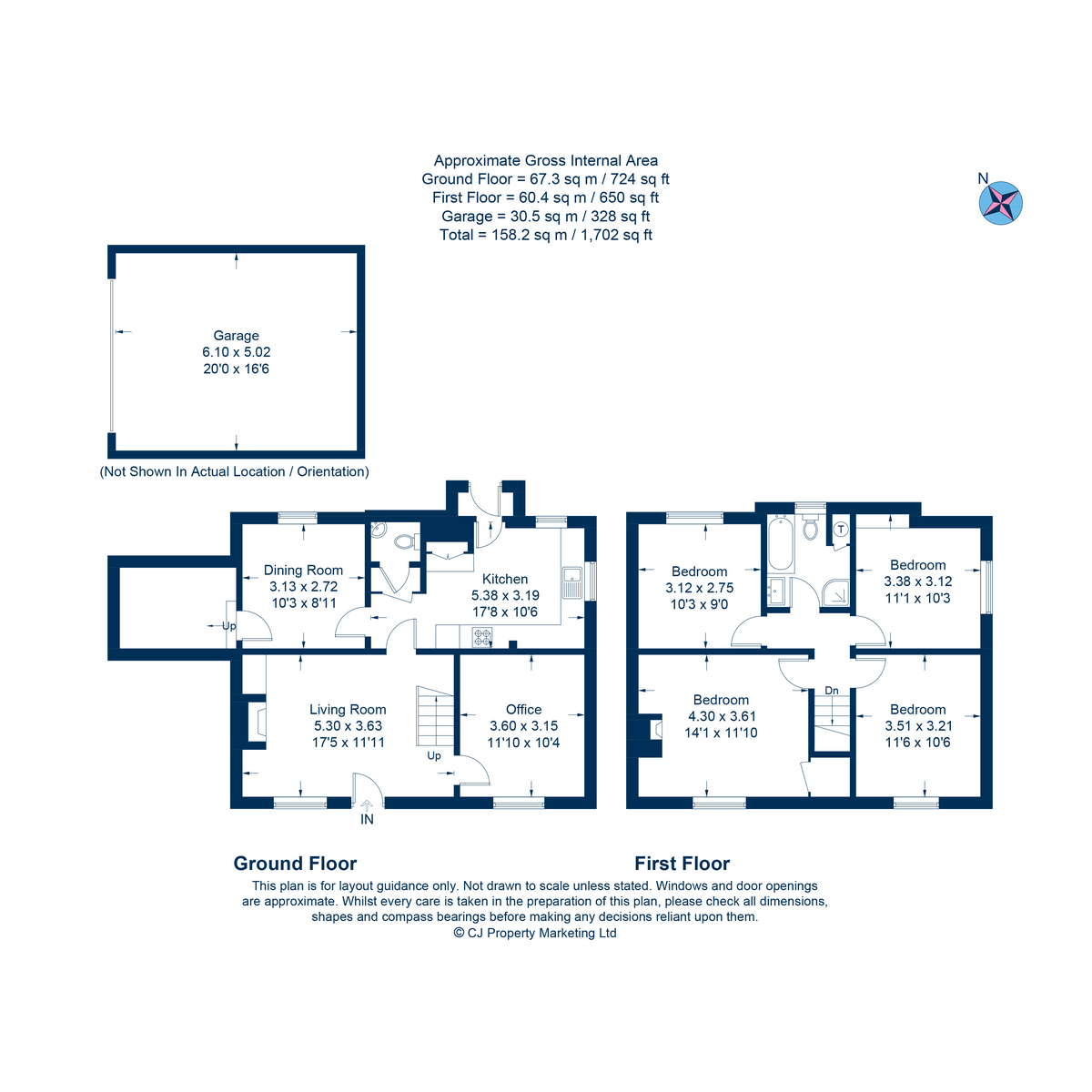 Firethorn Cottage, The Street, Ewelme floorplan