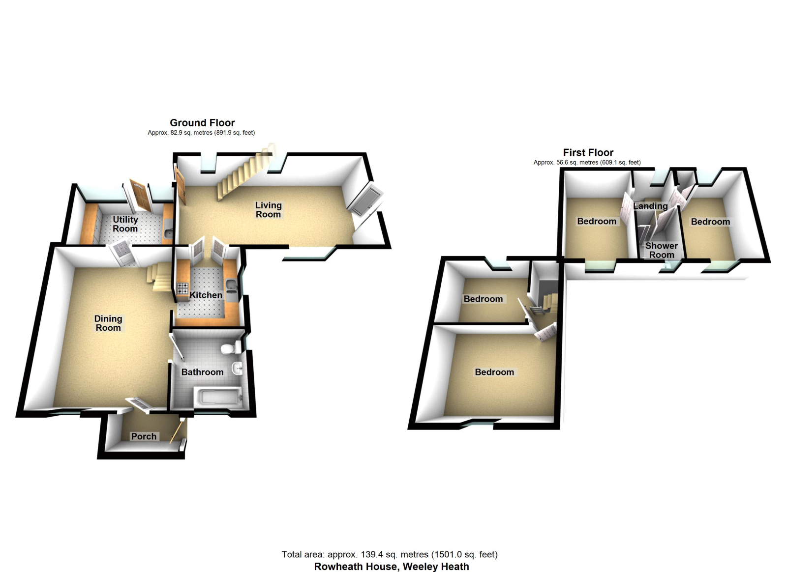 Row Heath House, Rectory Road, Weeley Heath floorplan